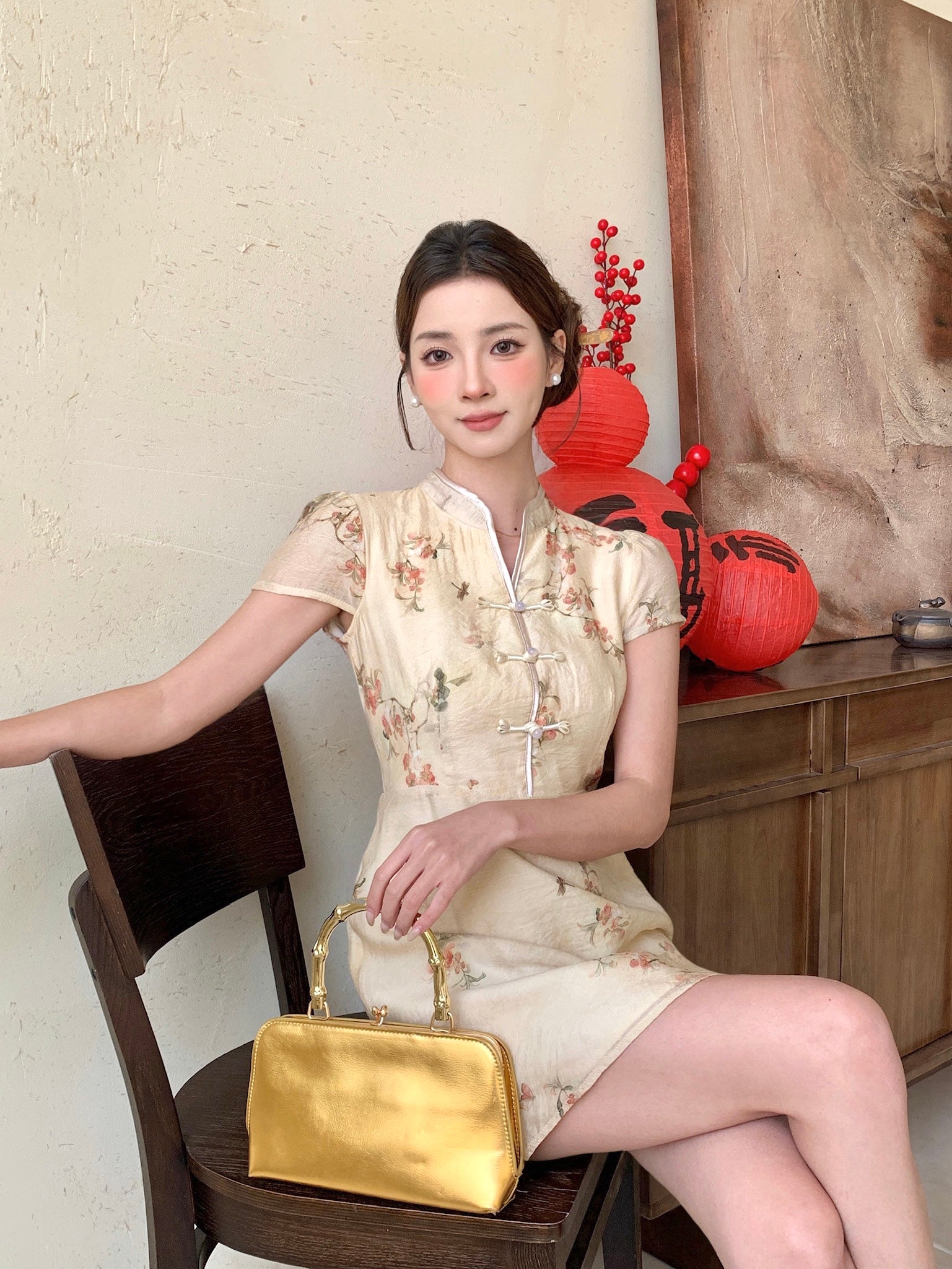 Hua Miao Cheongsam Dress