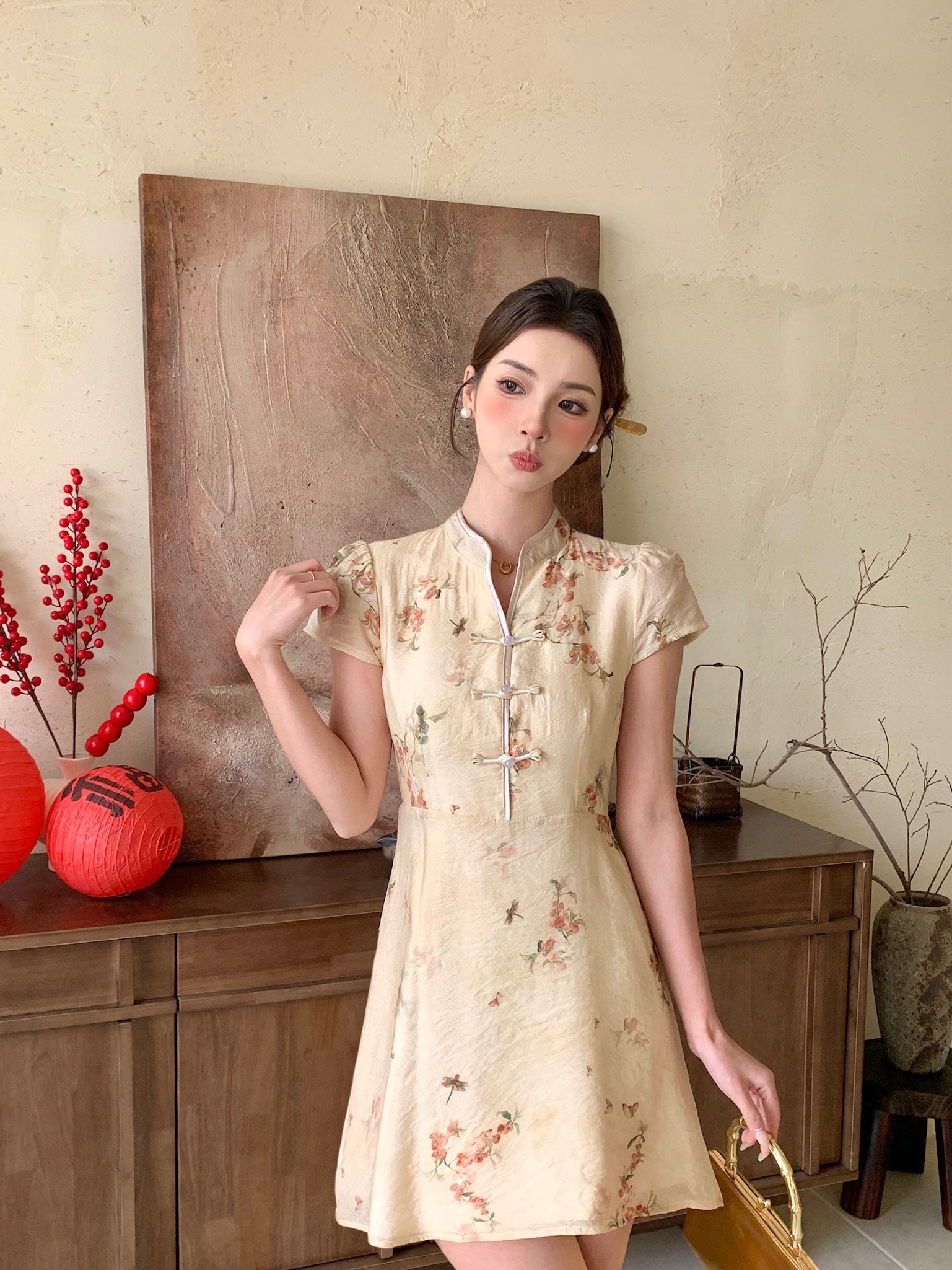 Hua Miao Cheongsam Dress