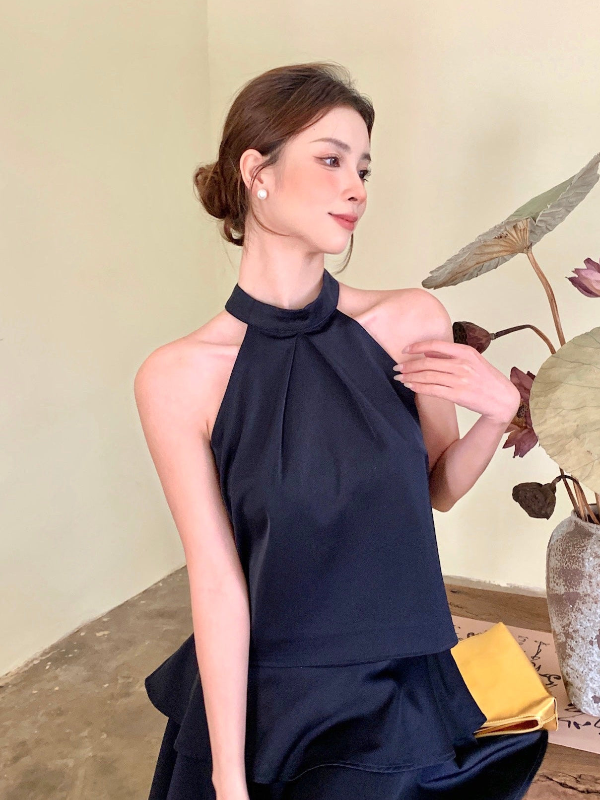Celosia Halterneck Top