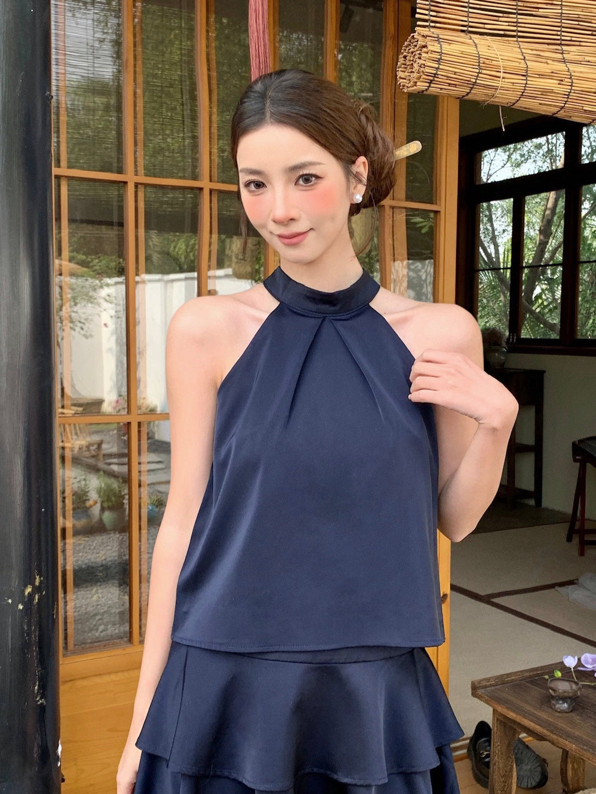 Celosia Halterneck Top