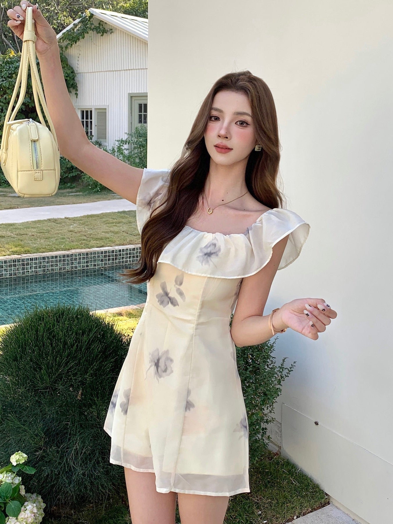 Wang Bao Romper Dress