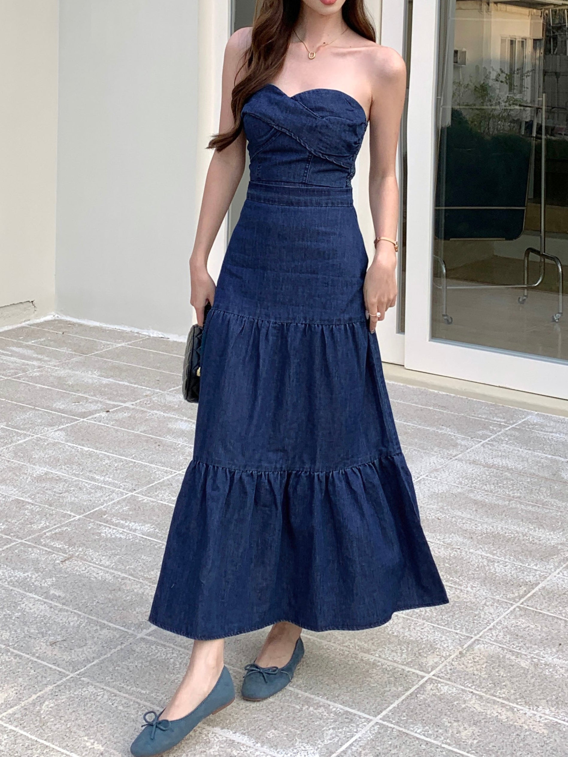 Orivelle Denim Skirt
