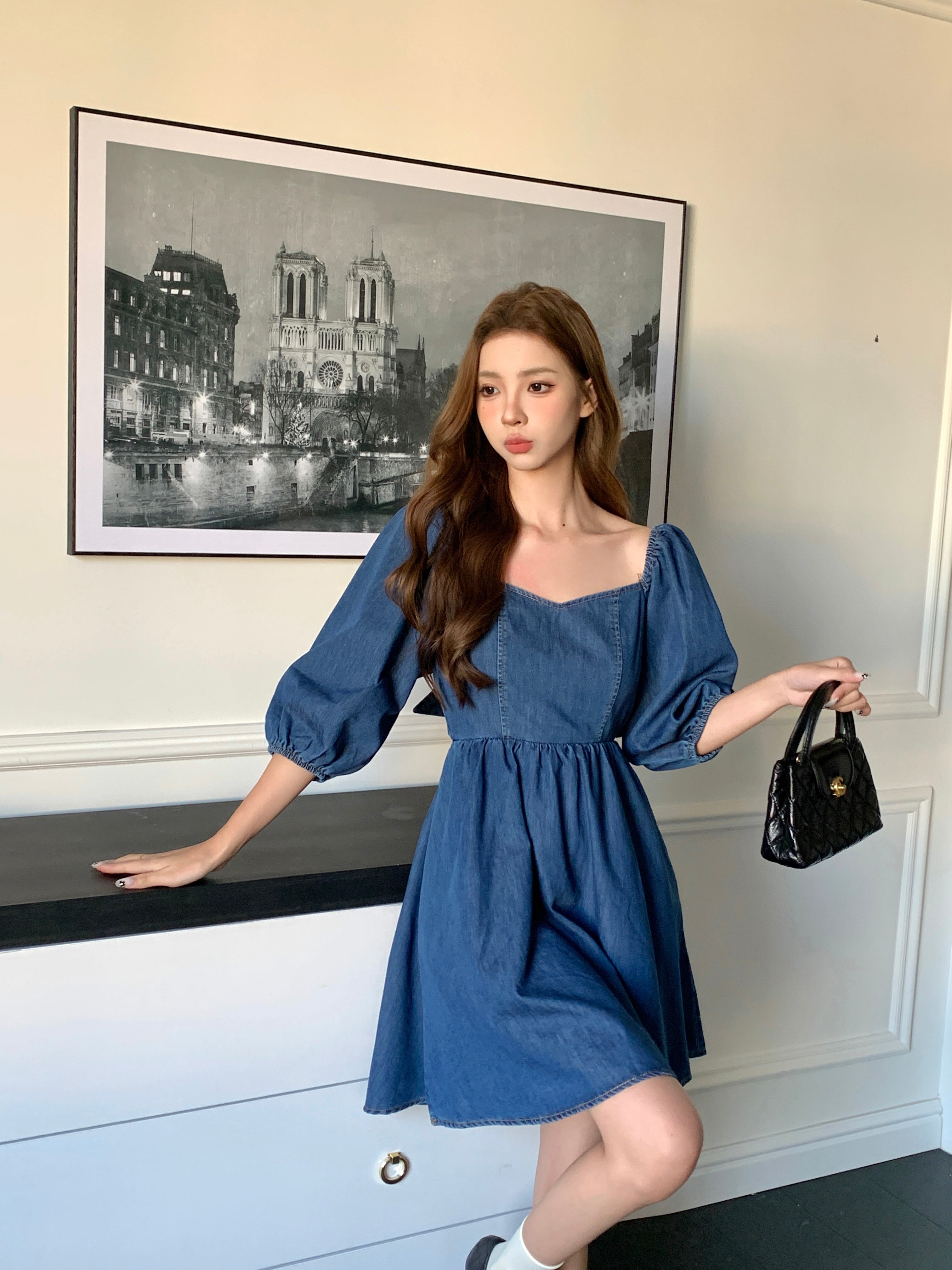 Anni Denim Dress