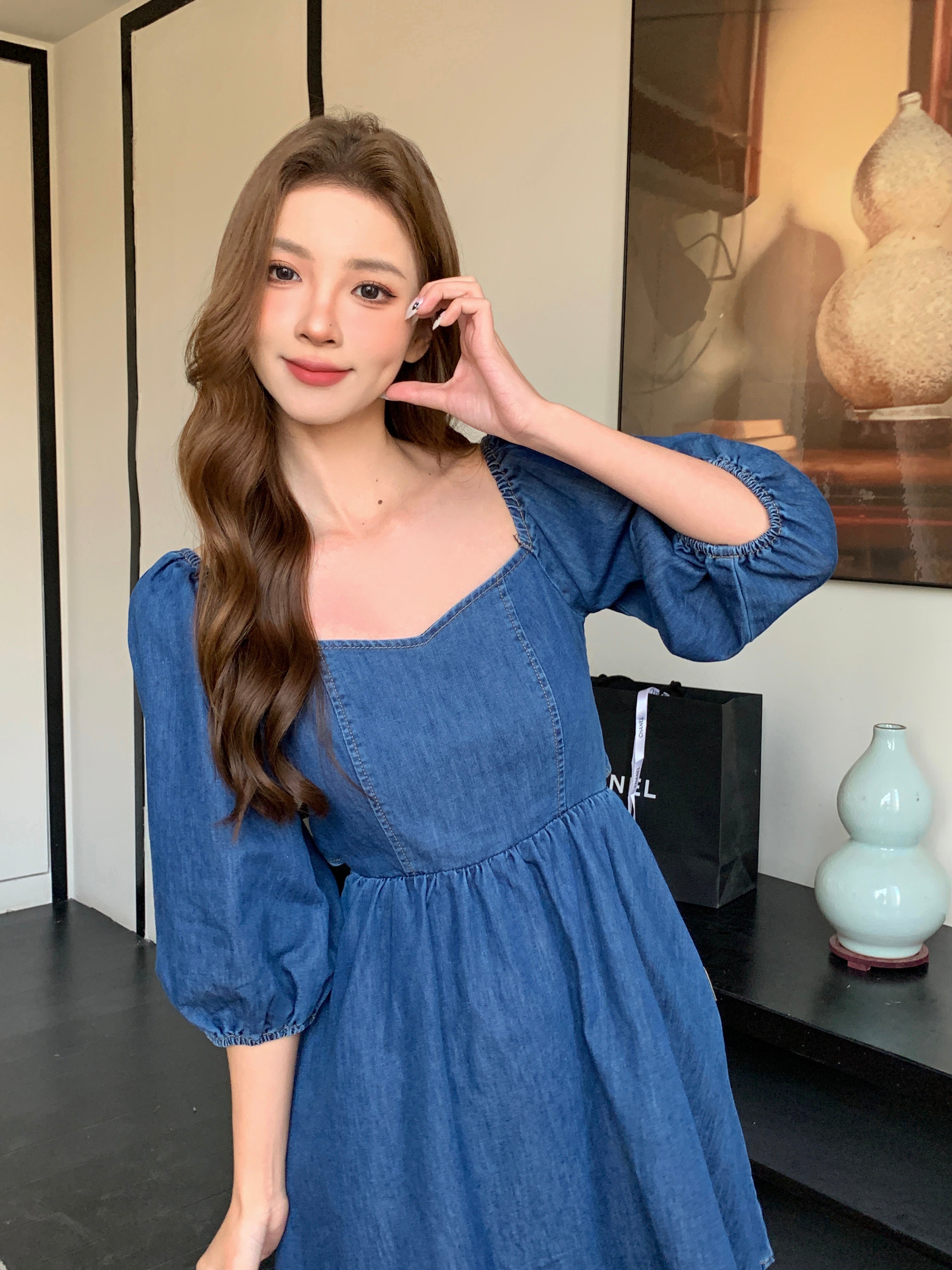 Anni Denim Dress