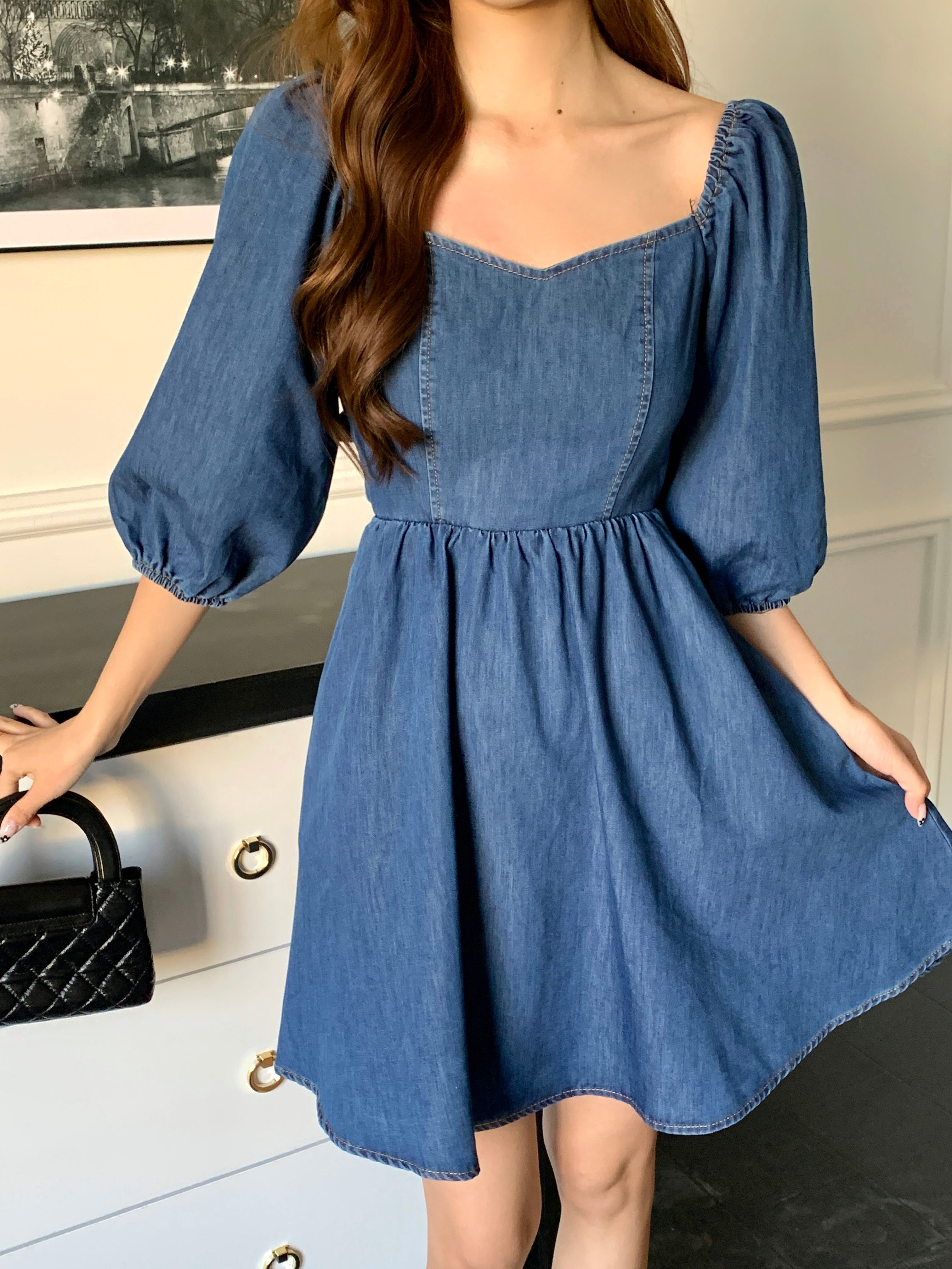 Anni Denim Dress