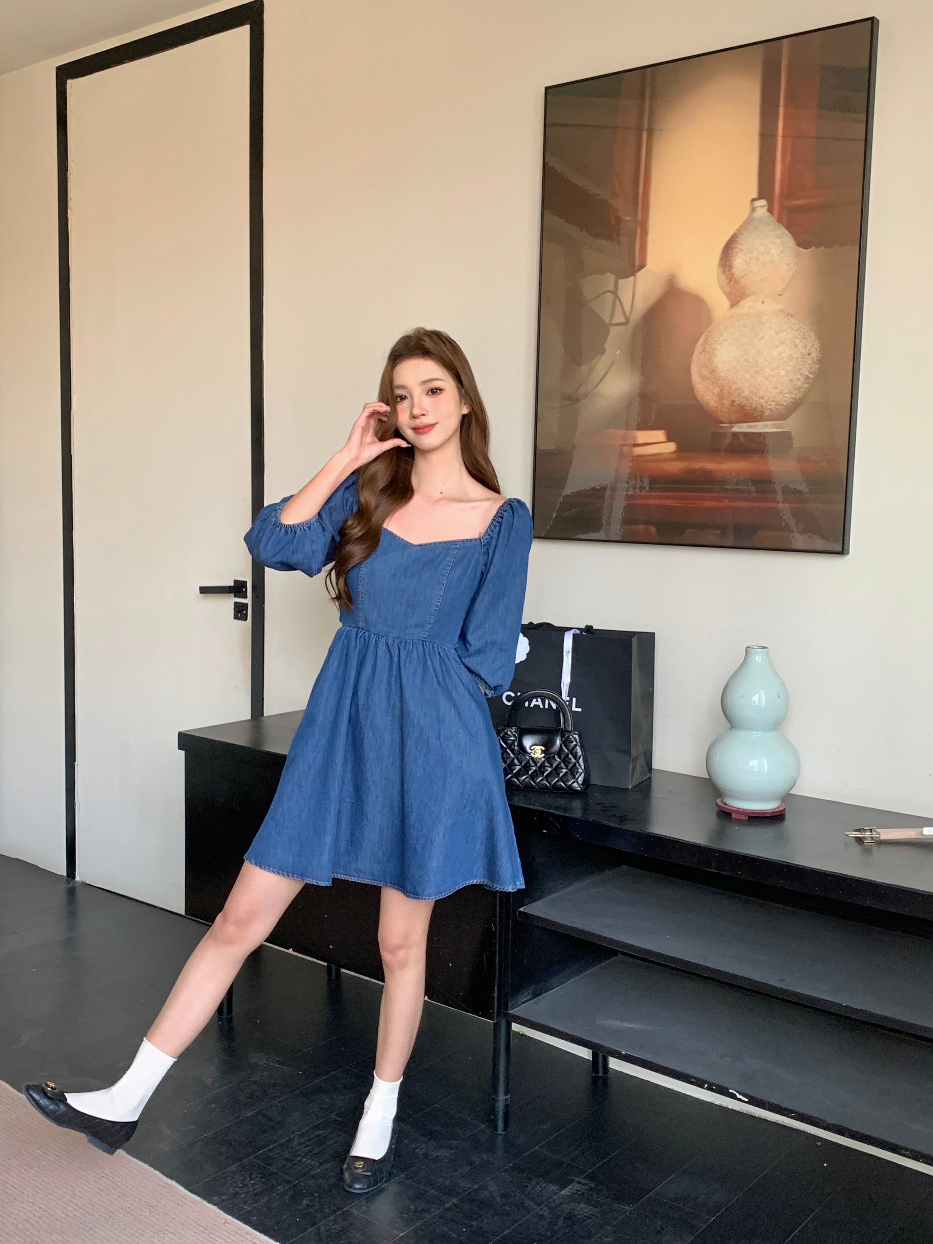 Anni Denim Dress