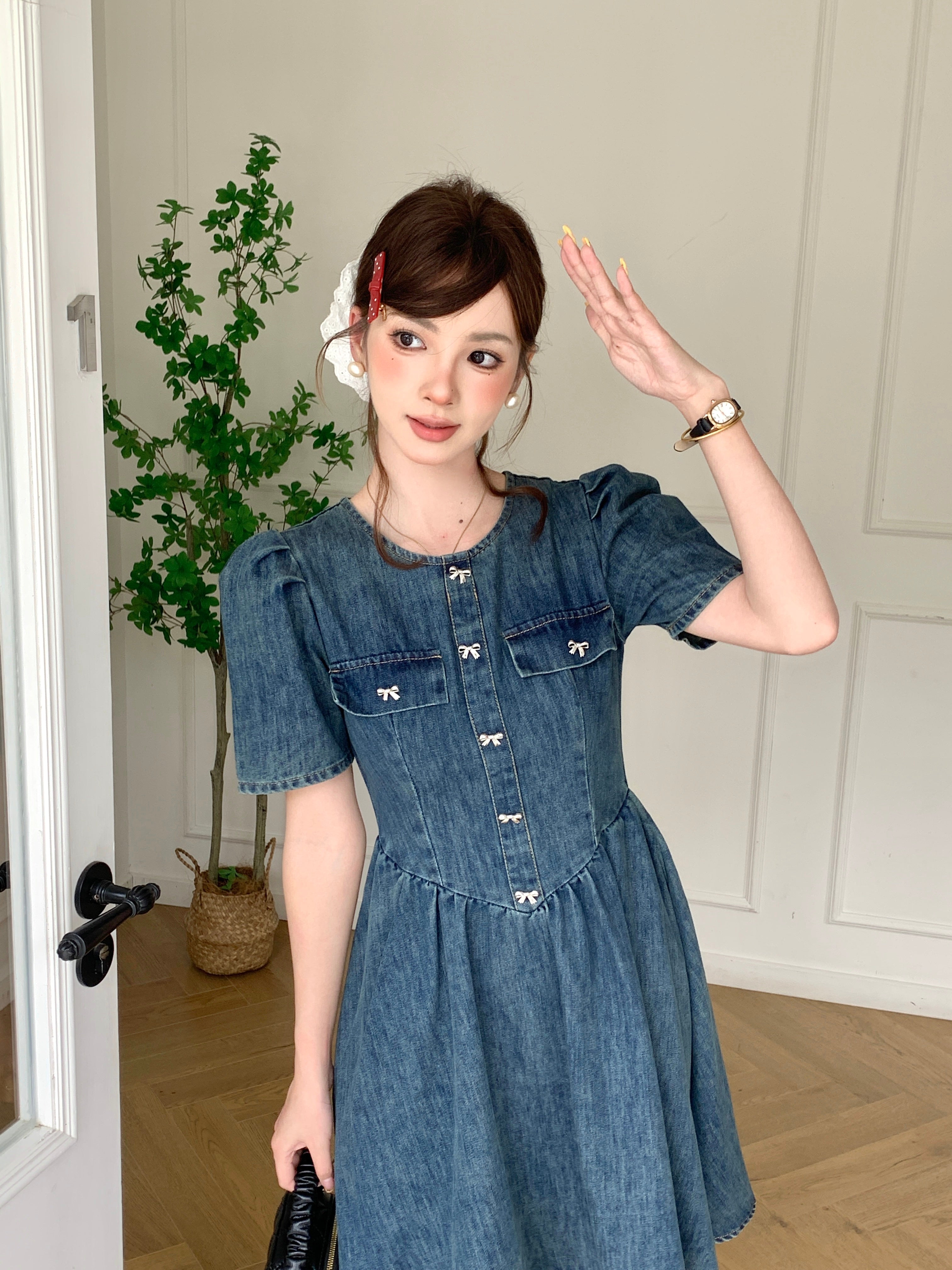 Candace Denim Dress