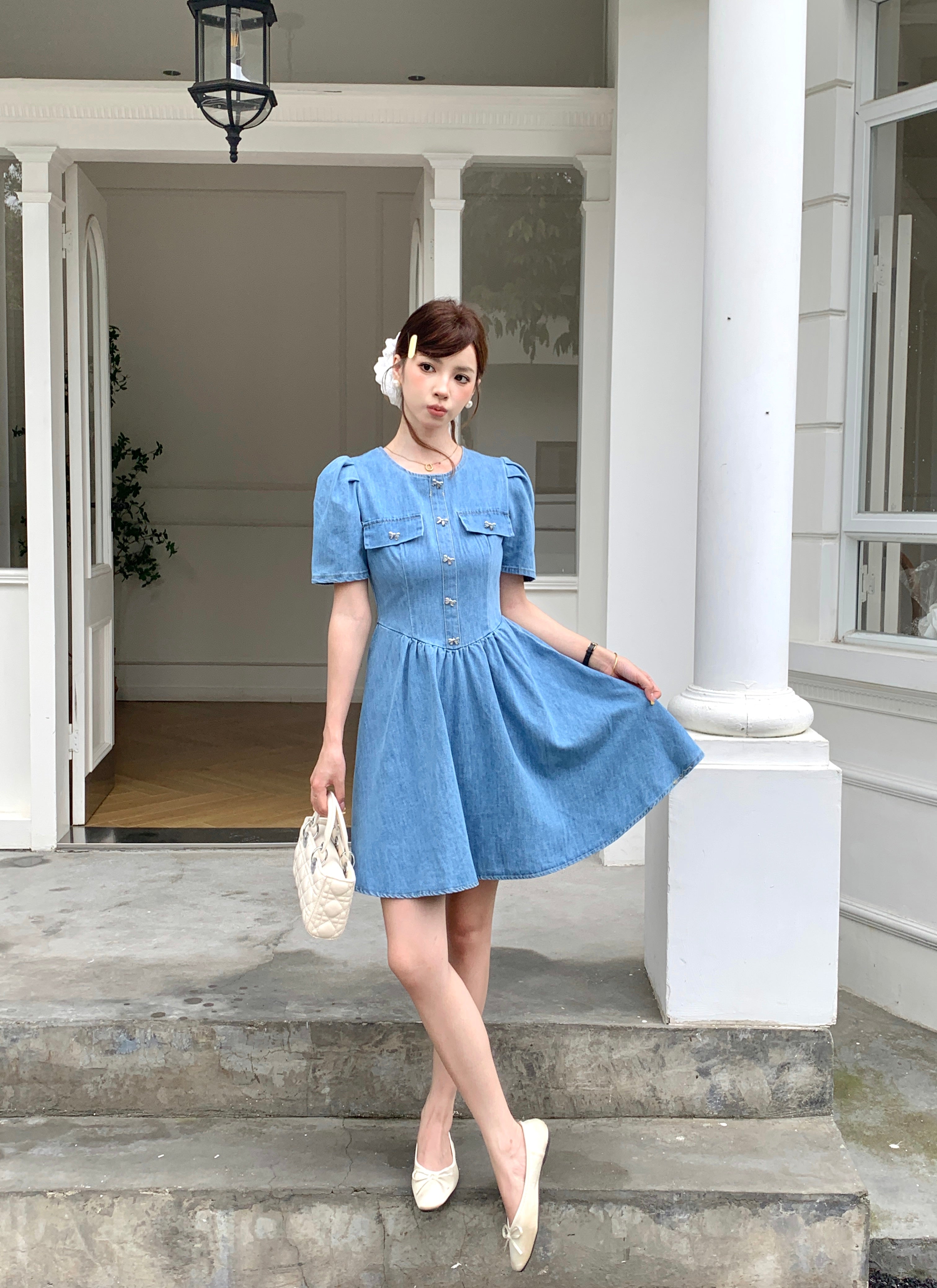 Candace Denim Dress