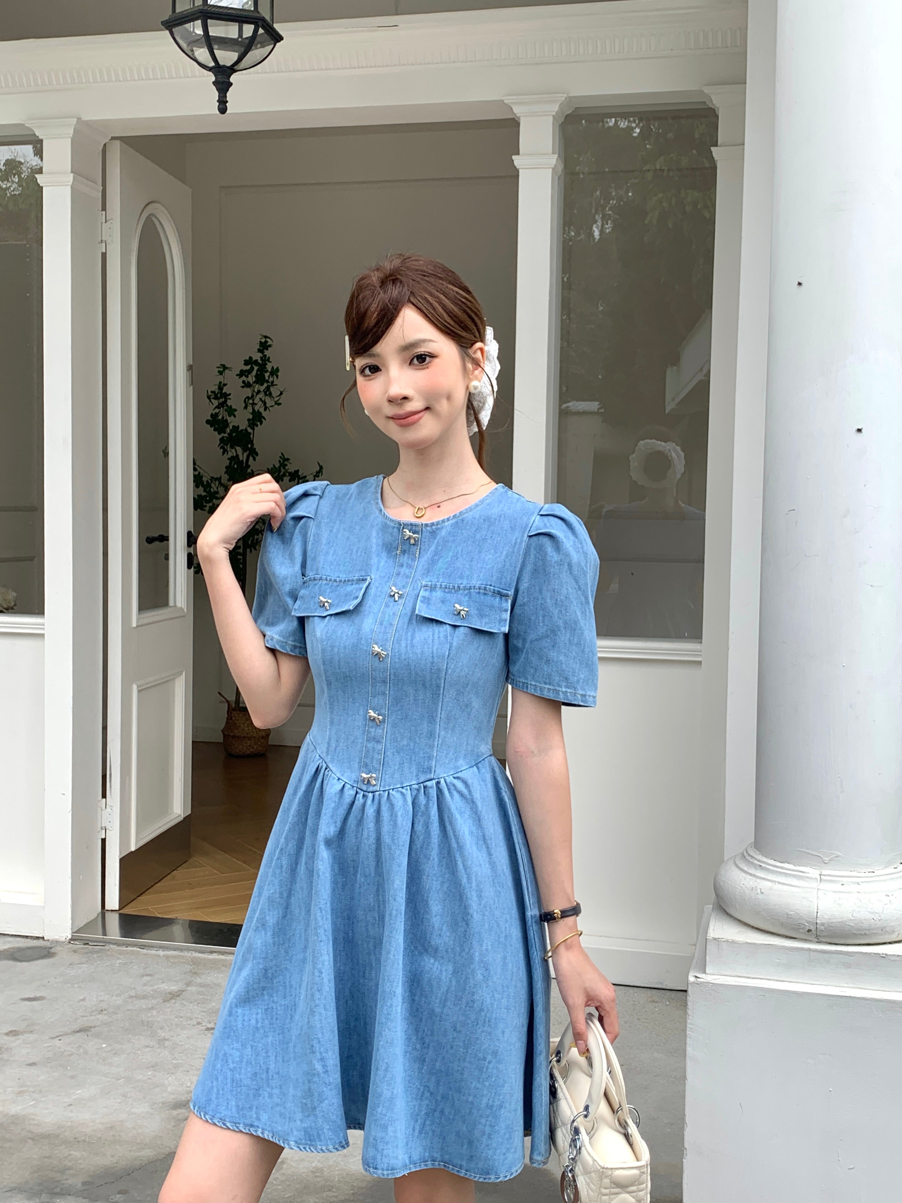 Candace Denim Dress