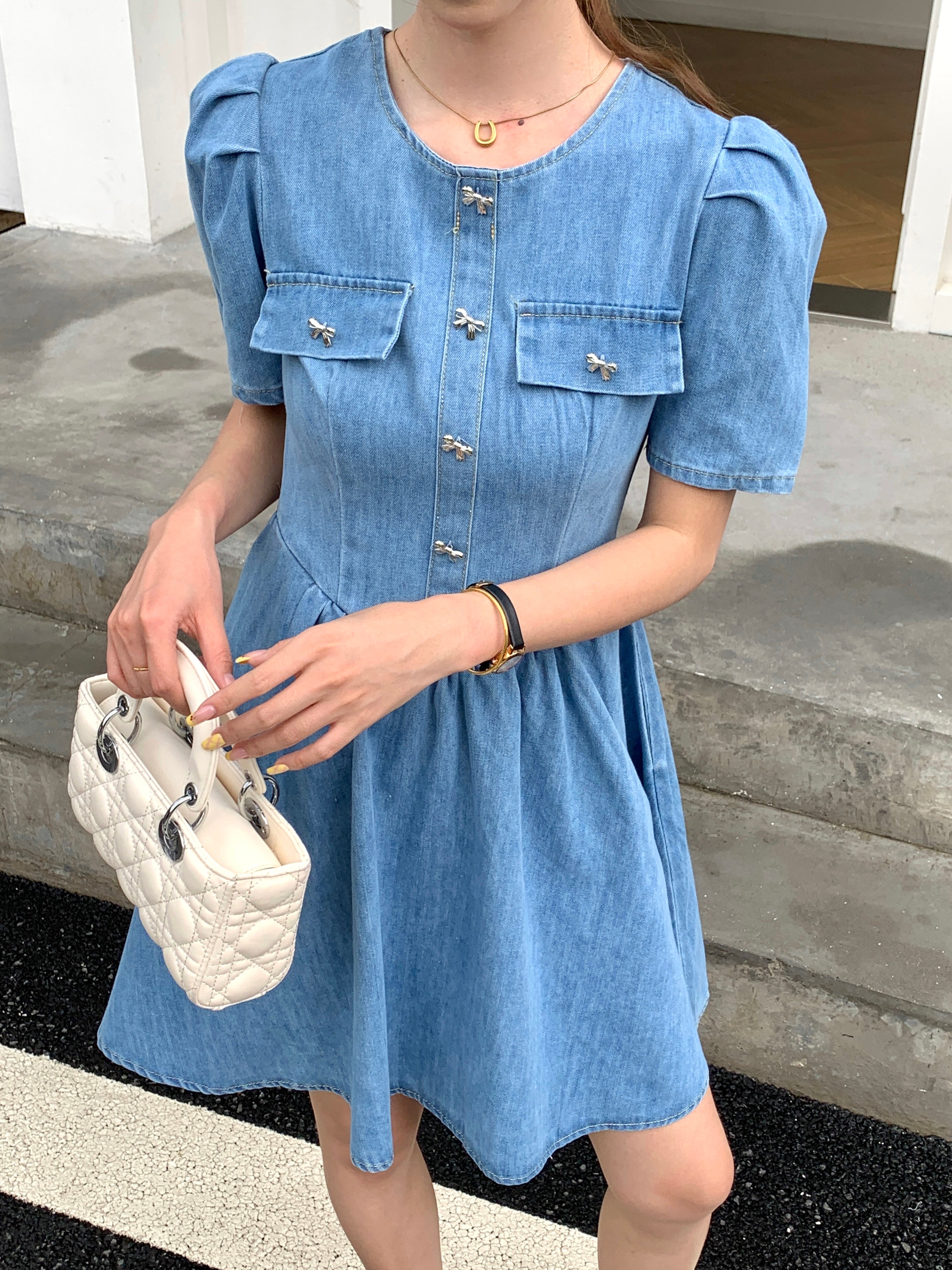 Candace Denim Dress