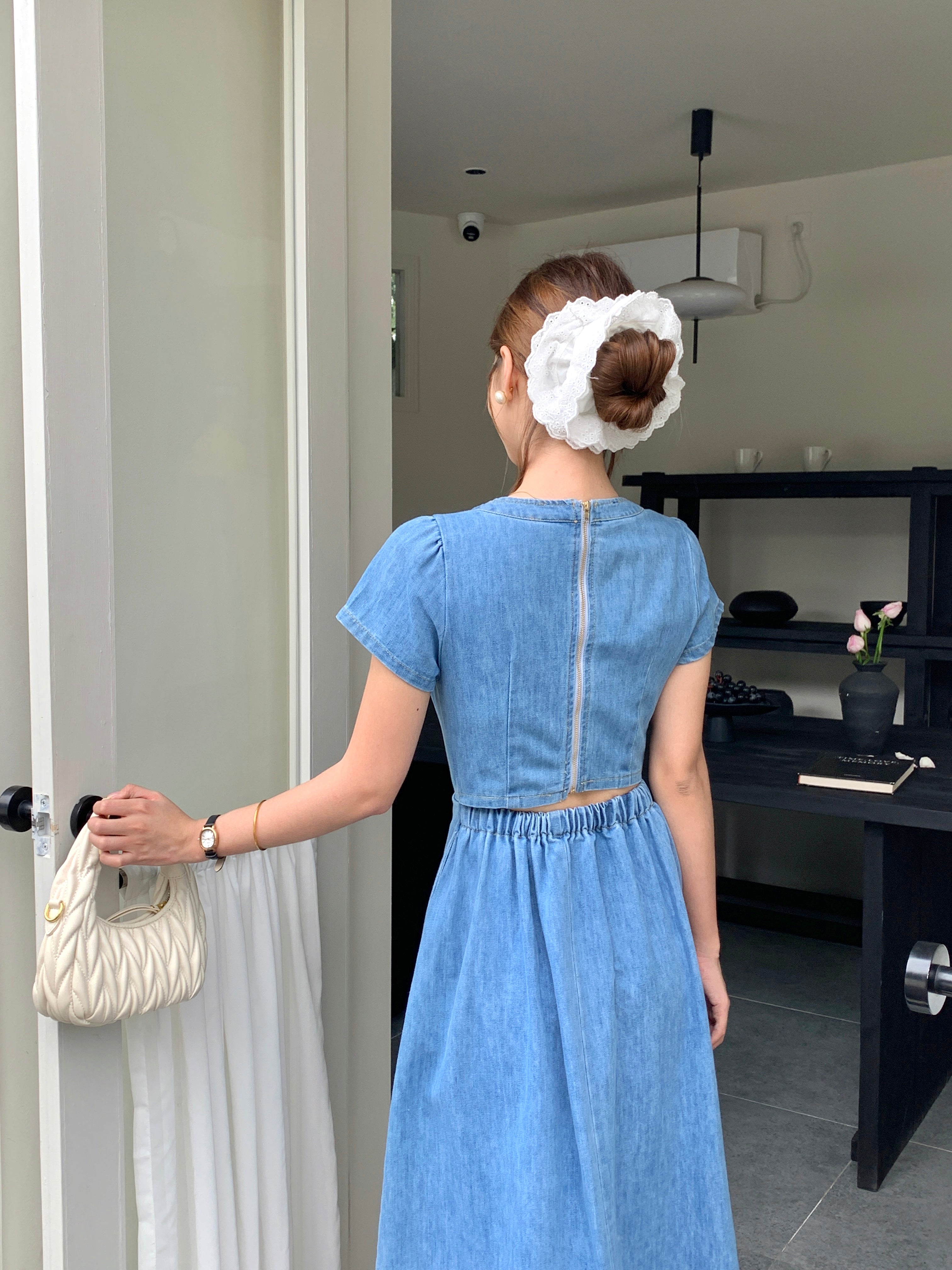 Sigewinne Denim Dress