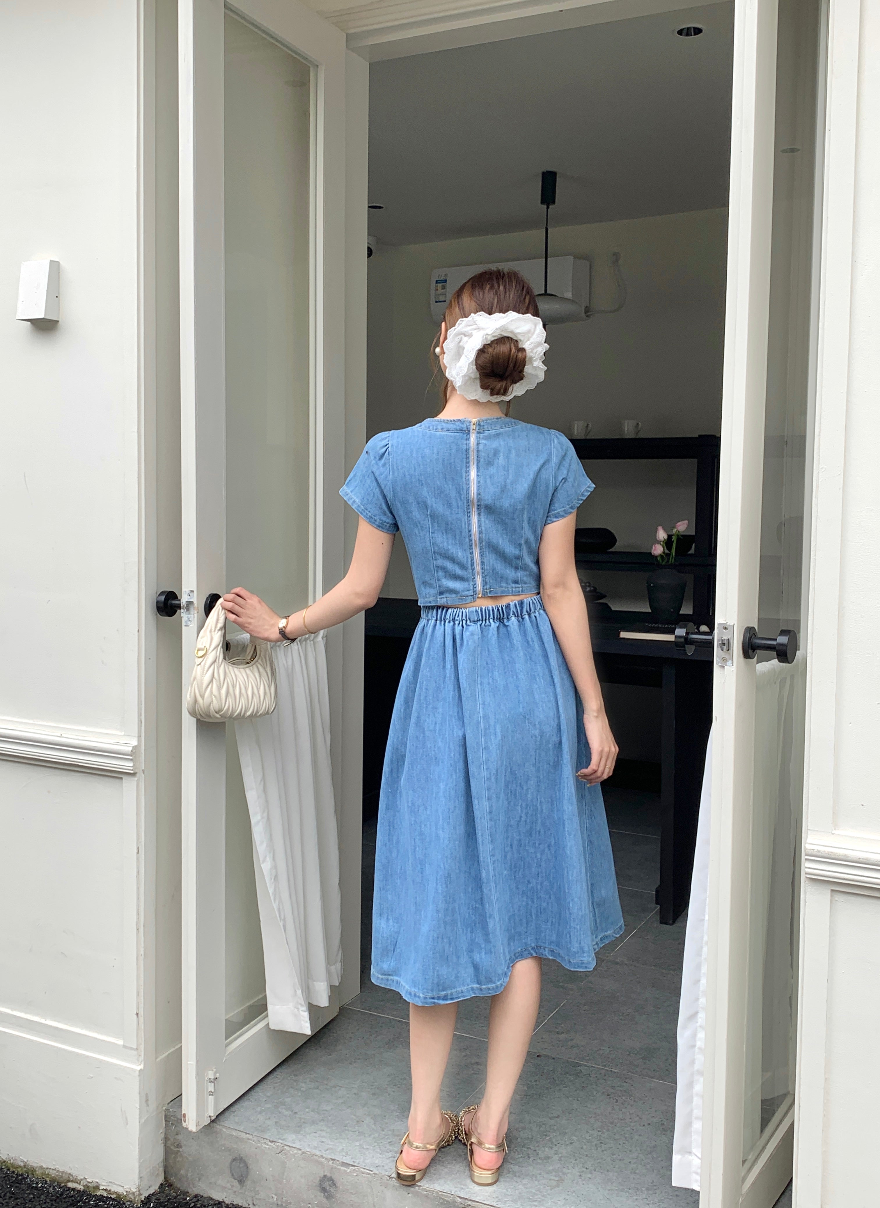 Sigewinne Denim Dress