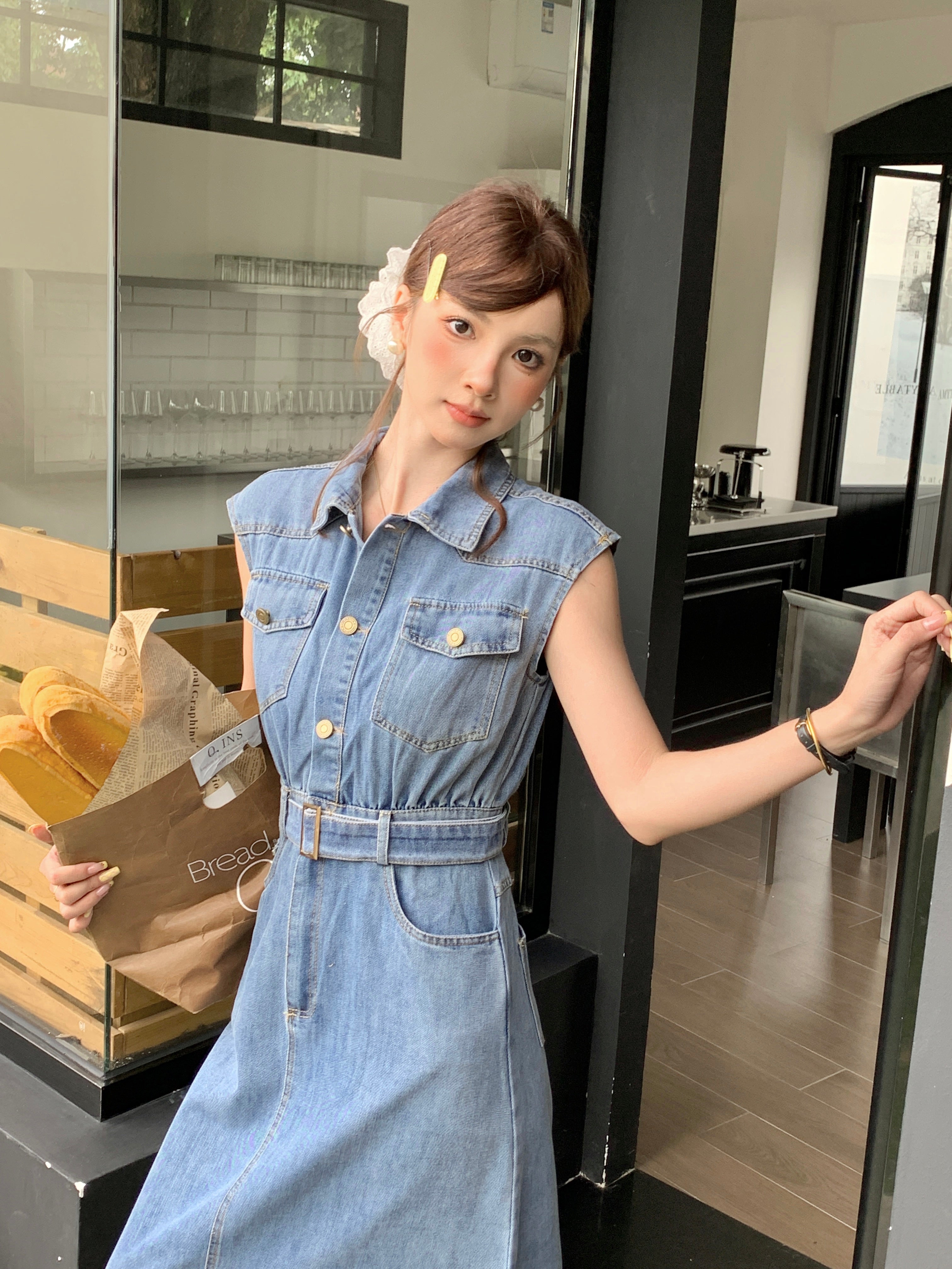Jane Denim Dress