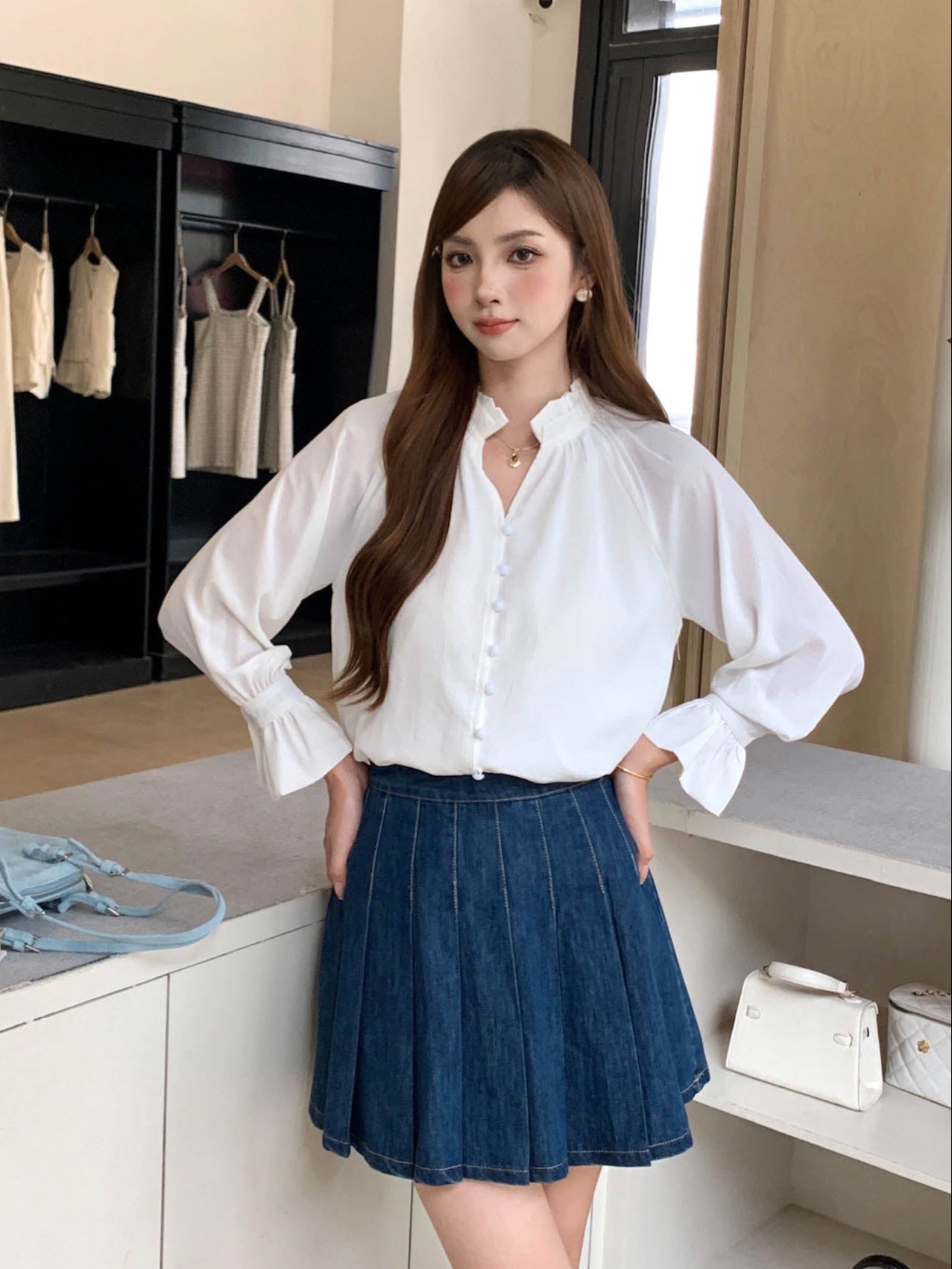 Lani Denim Skirt