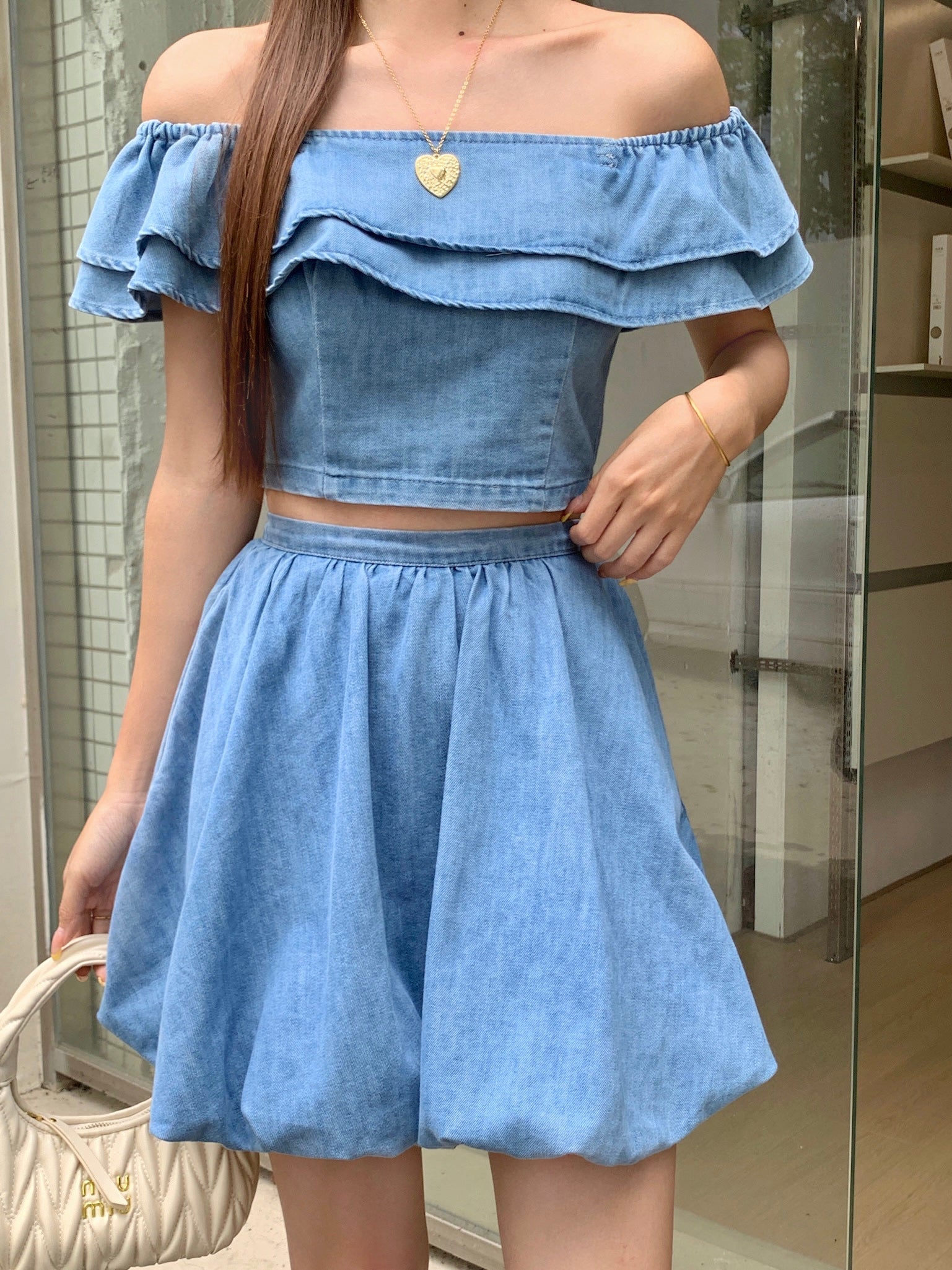 Diloo Denim Skirt