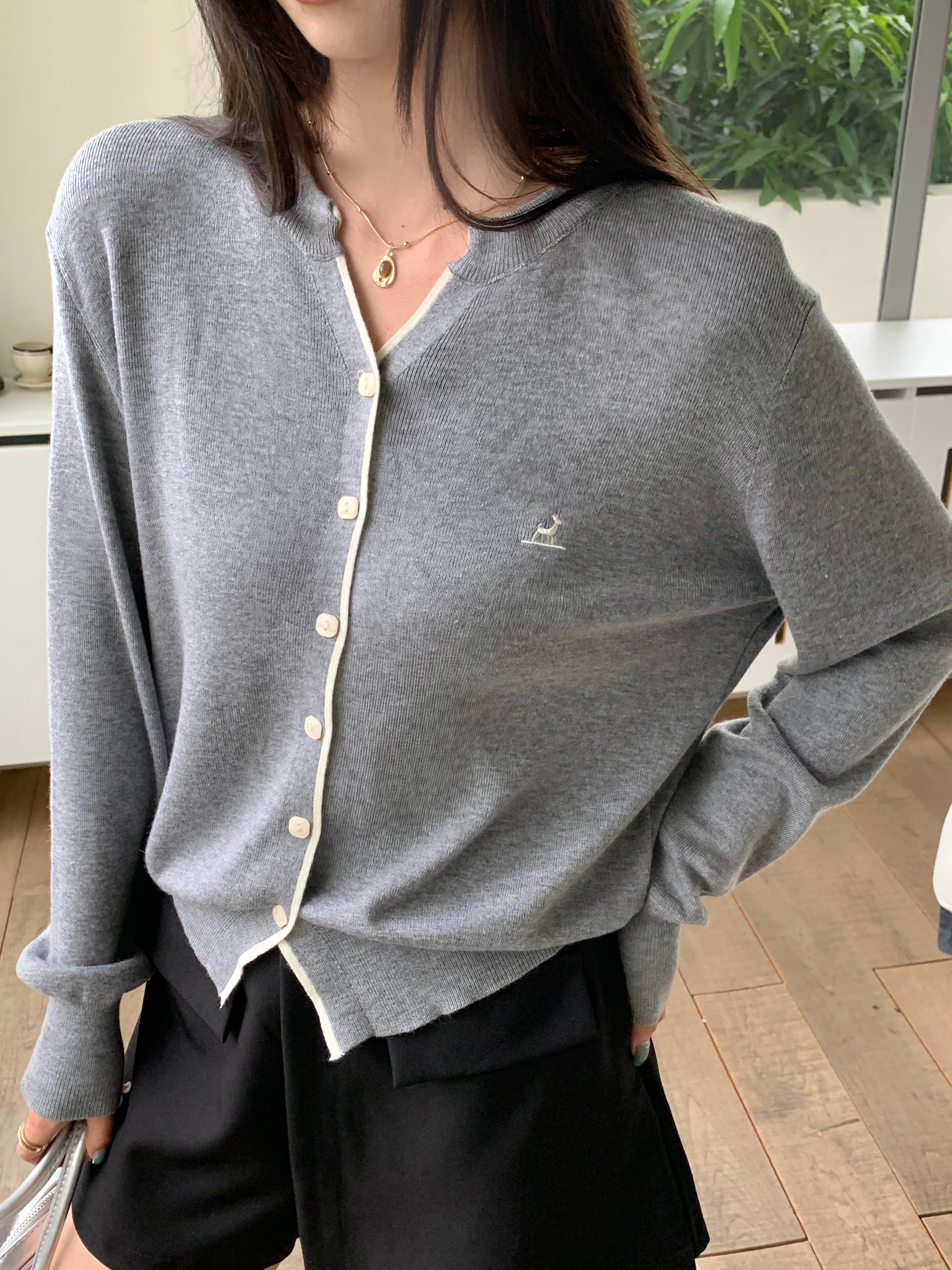 Deer Cardigan