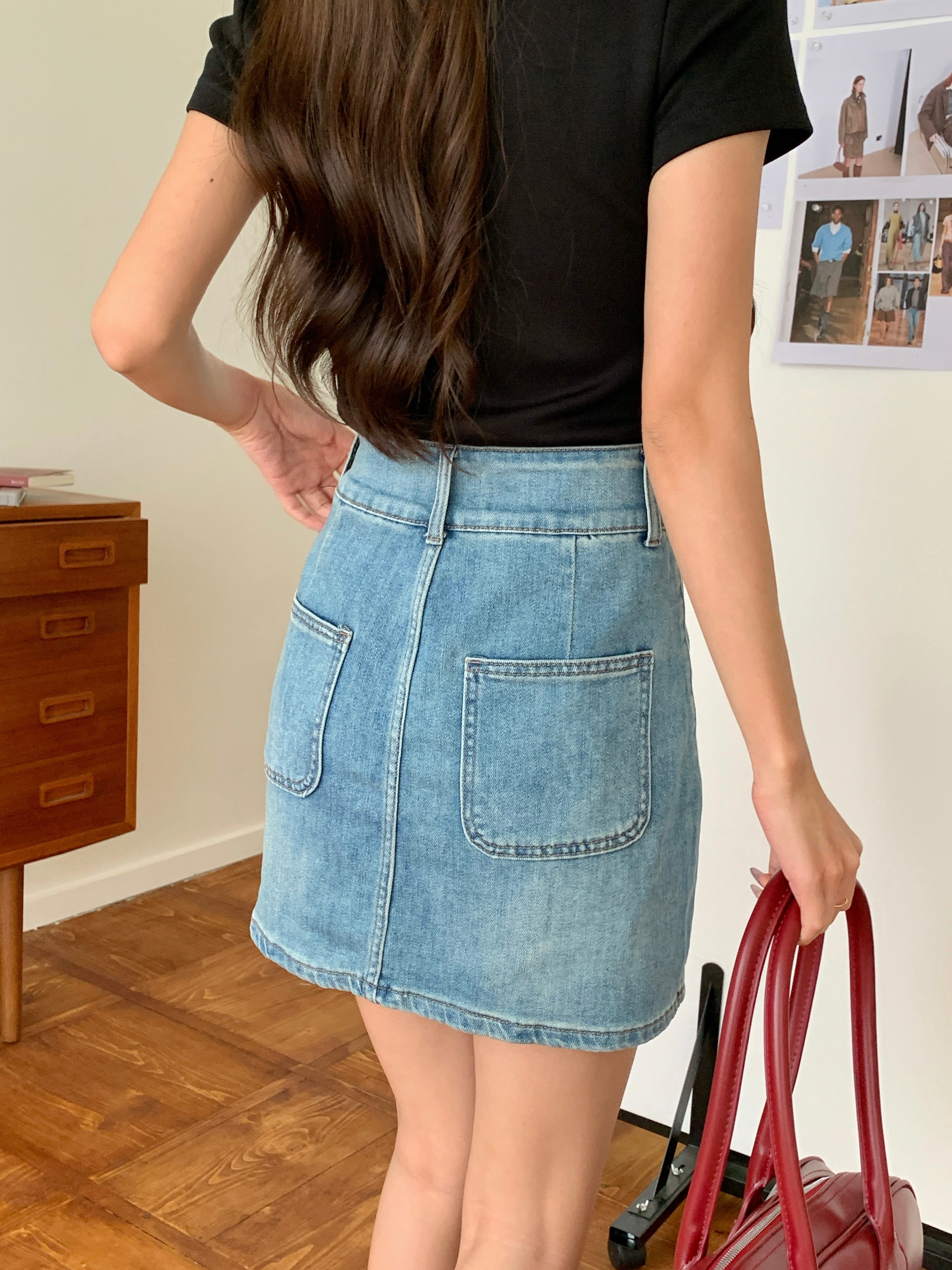 Catila Denim Skirt