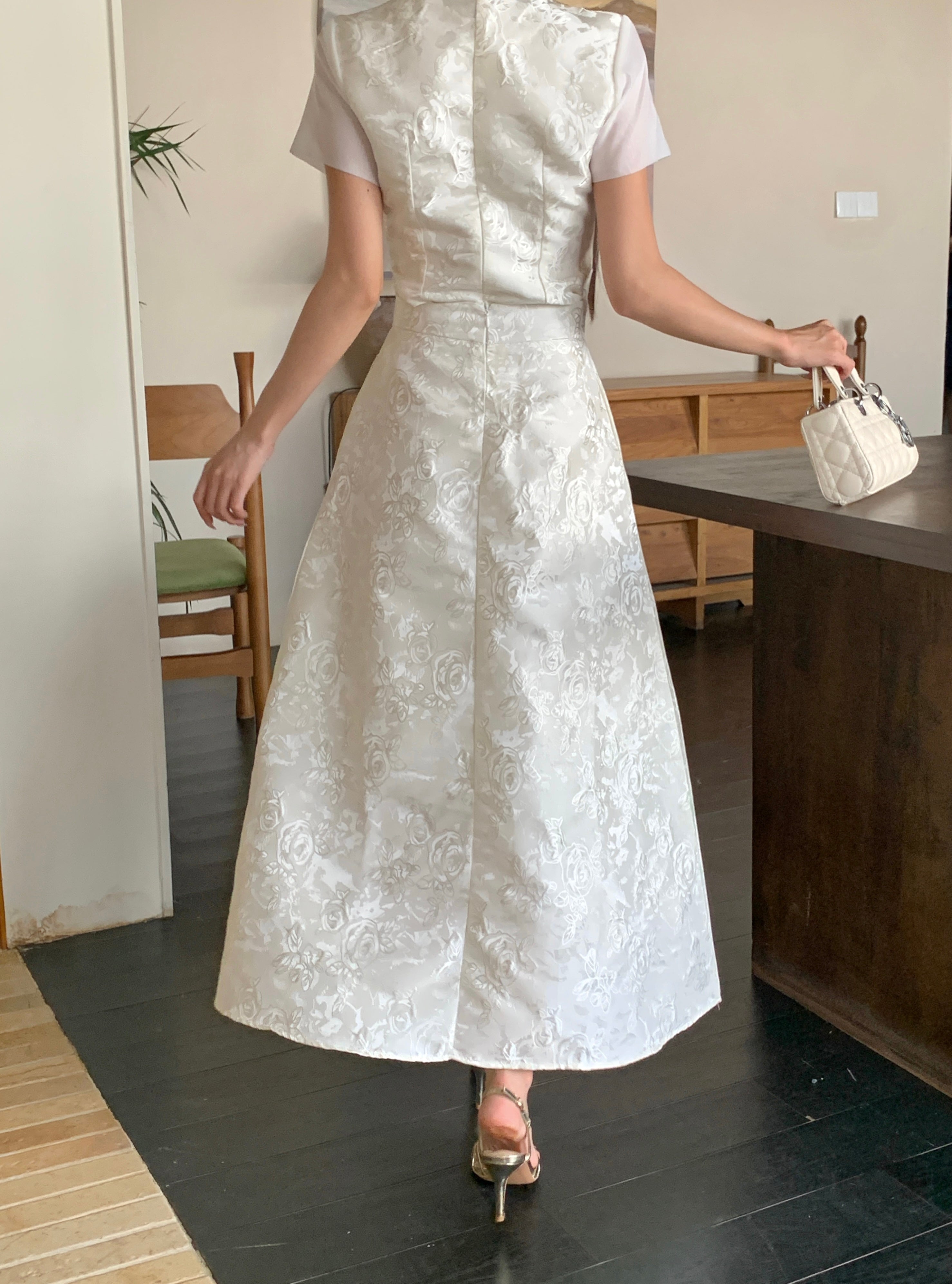 Mo Yin /Yan Lan Skirt