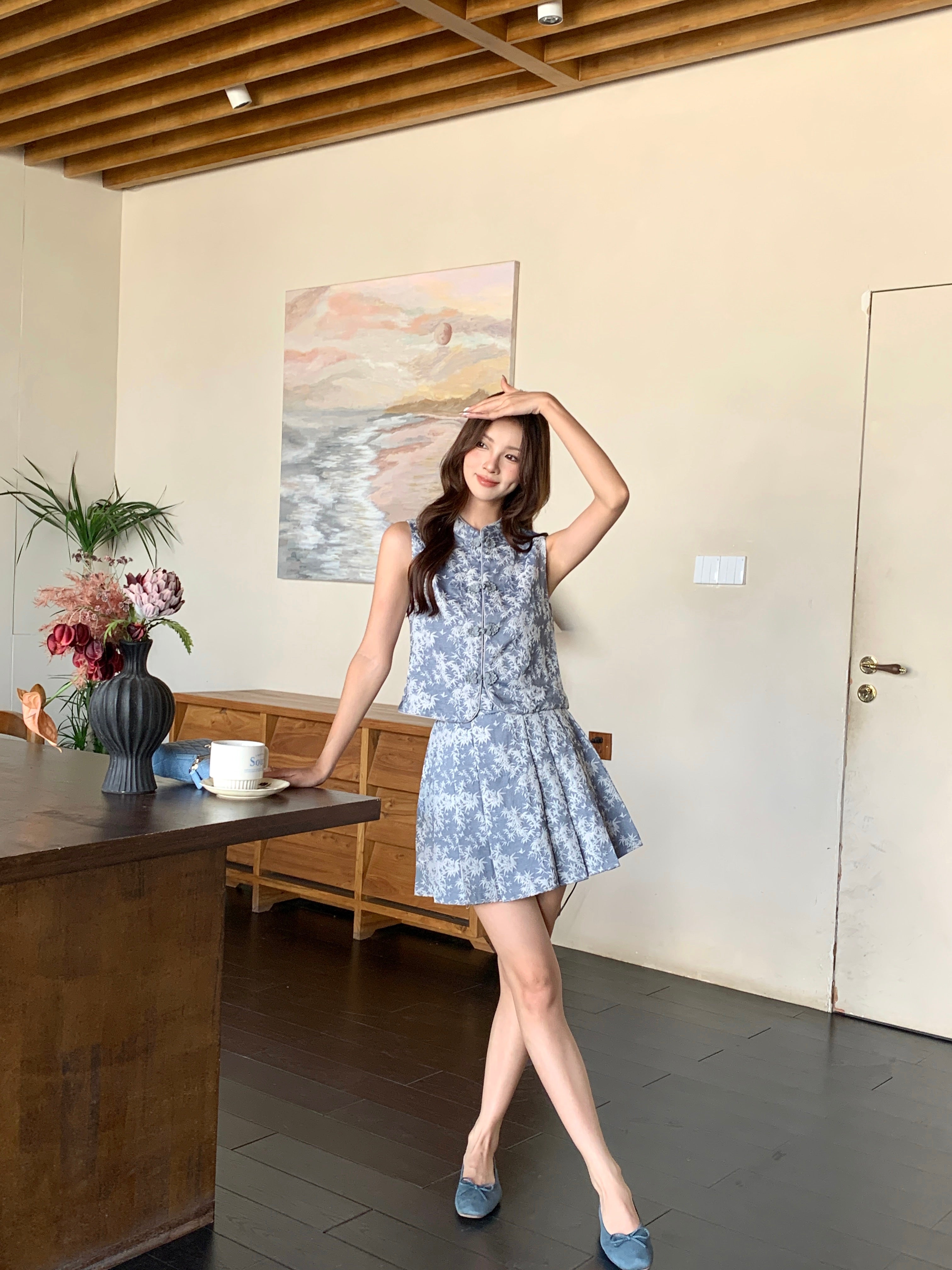 Ting Yu Cheongsam Top