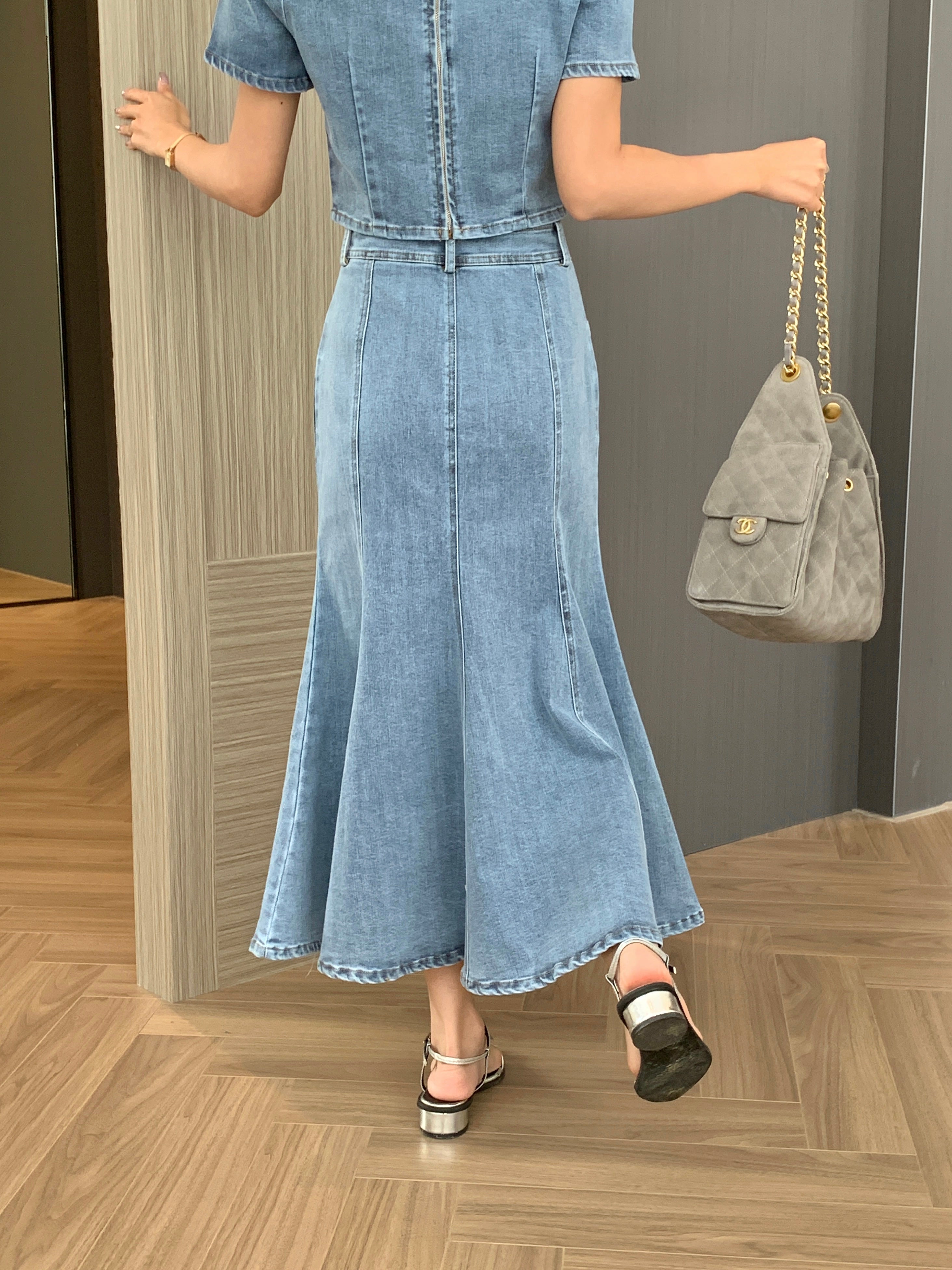 Seori Denim Skirt