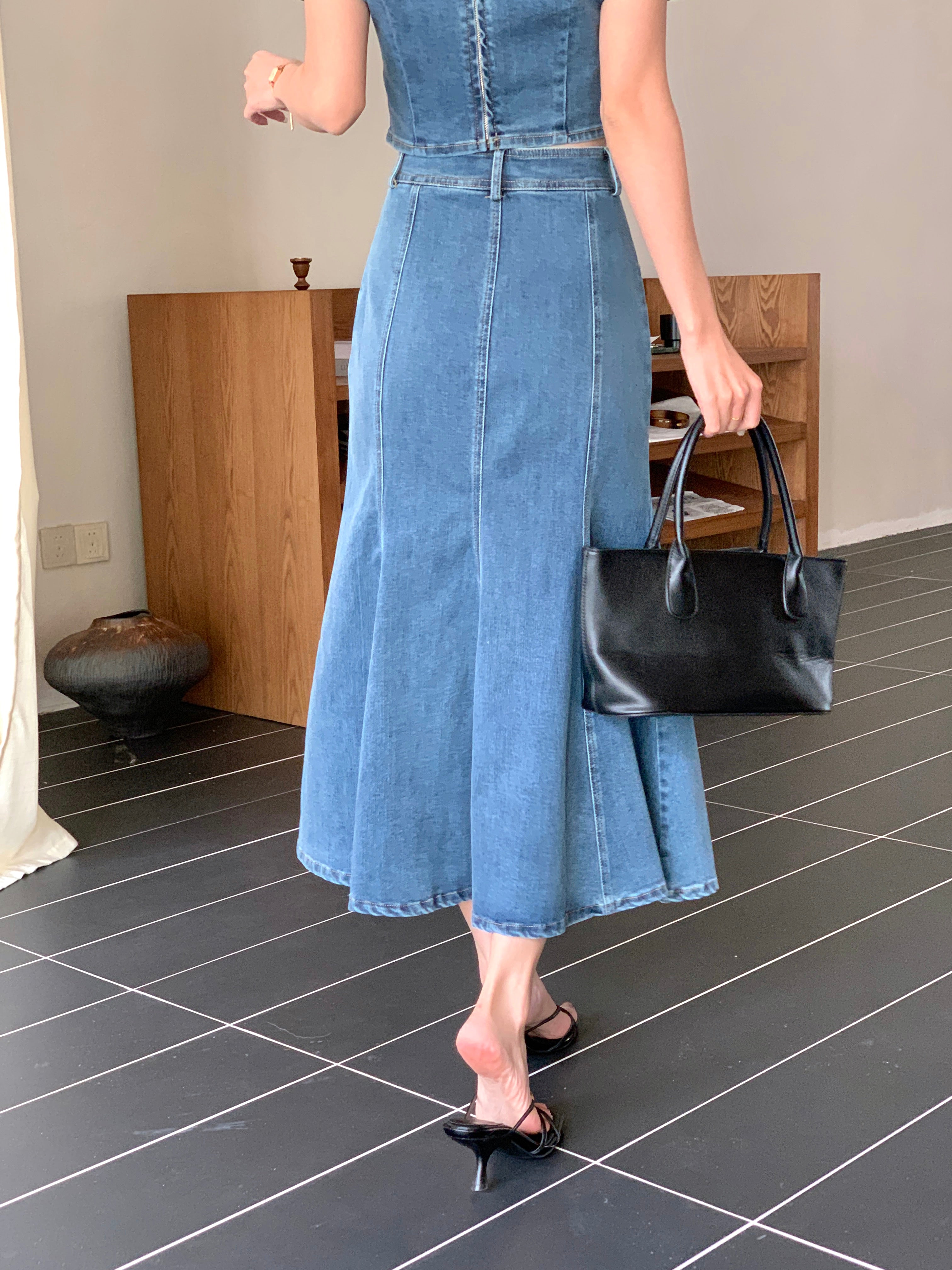 Seori Denim Skirt