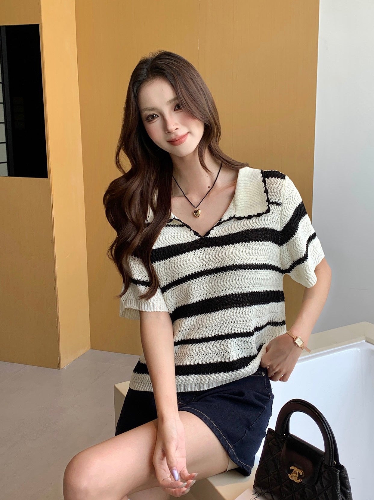 Ruka Knitted Top