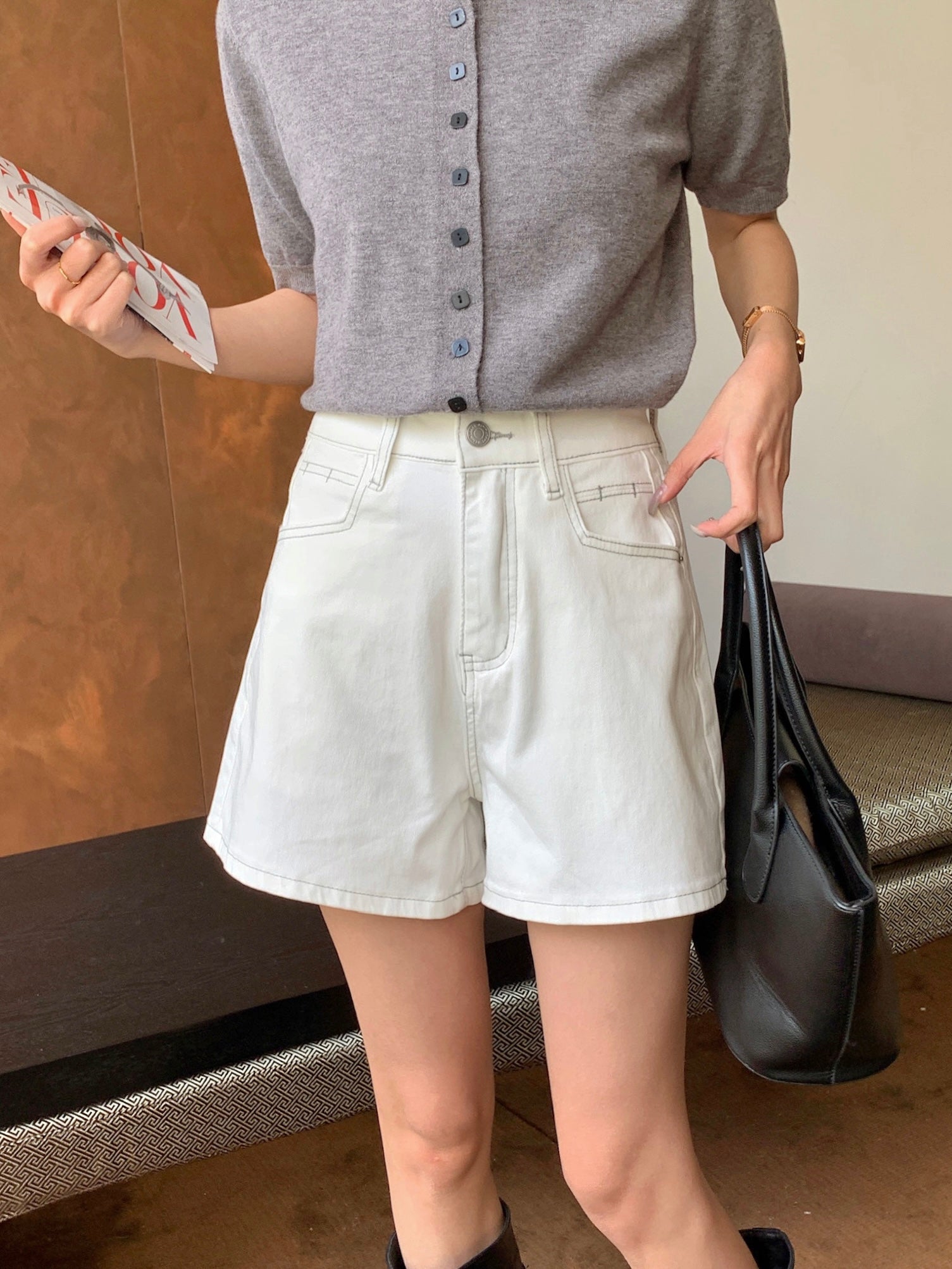 Collin Denim Shorts