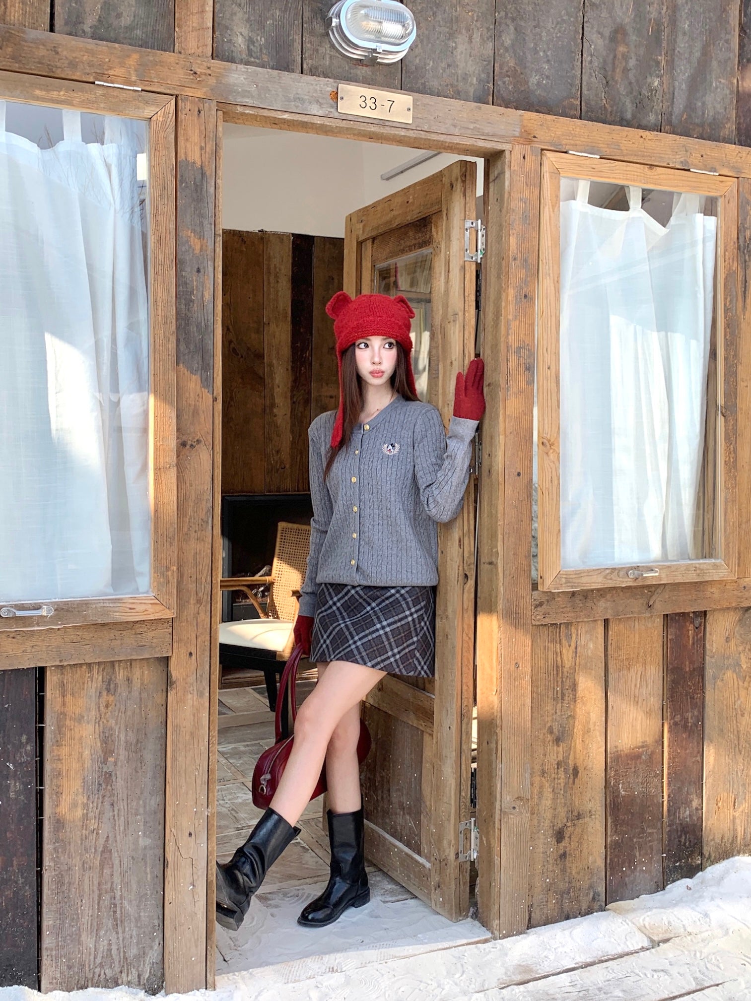 Mickey Knitted Cardigan