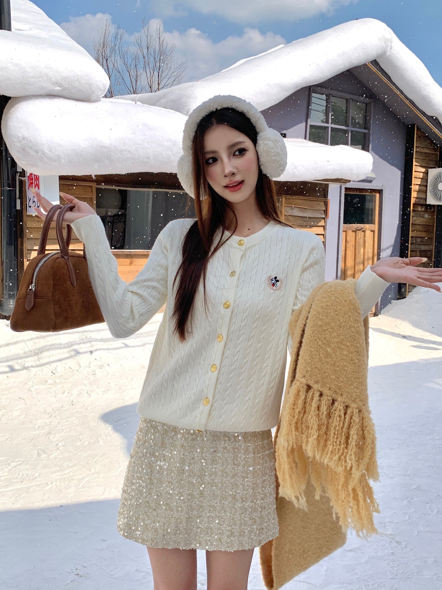 Mickey Knitted Cardigan