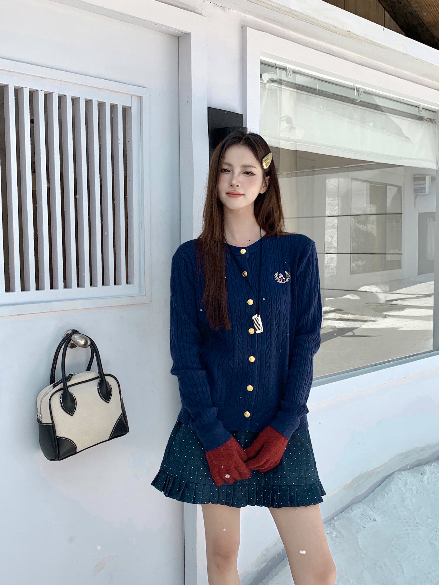 Mickey Knitted Cardigan