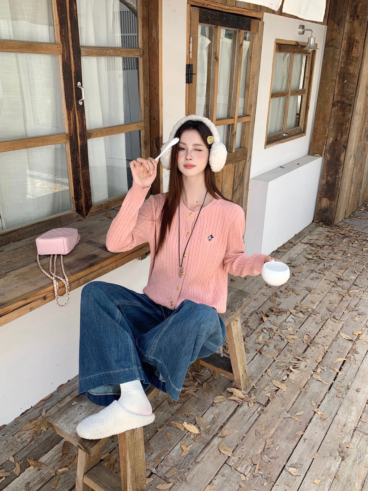 Mickey Knitted Cardigan