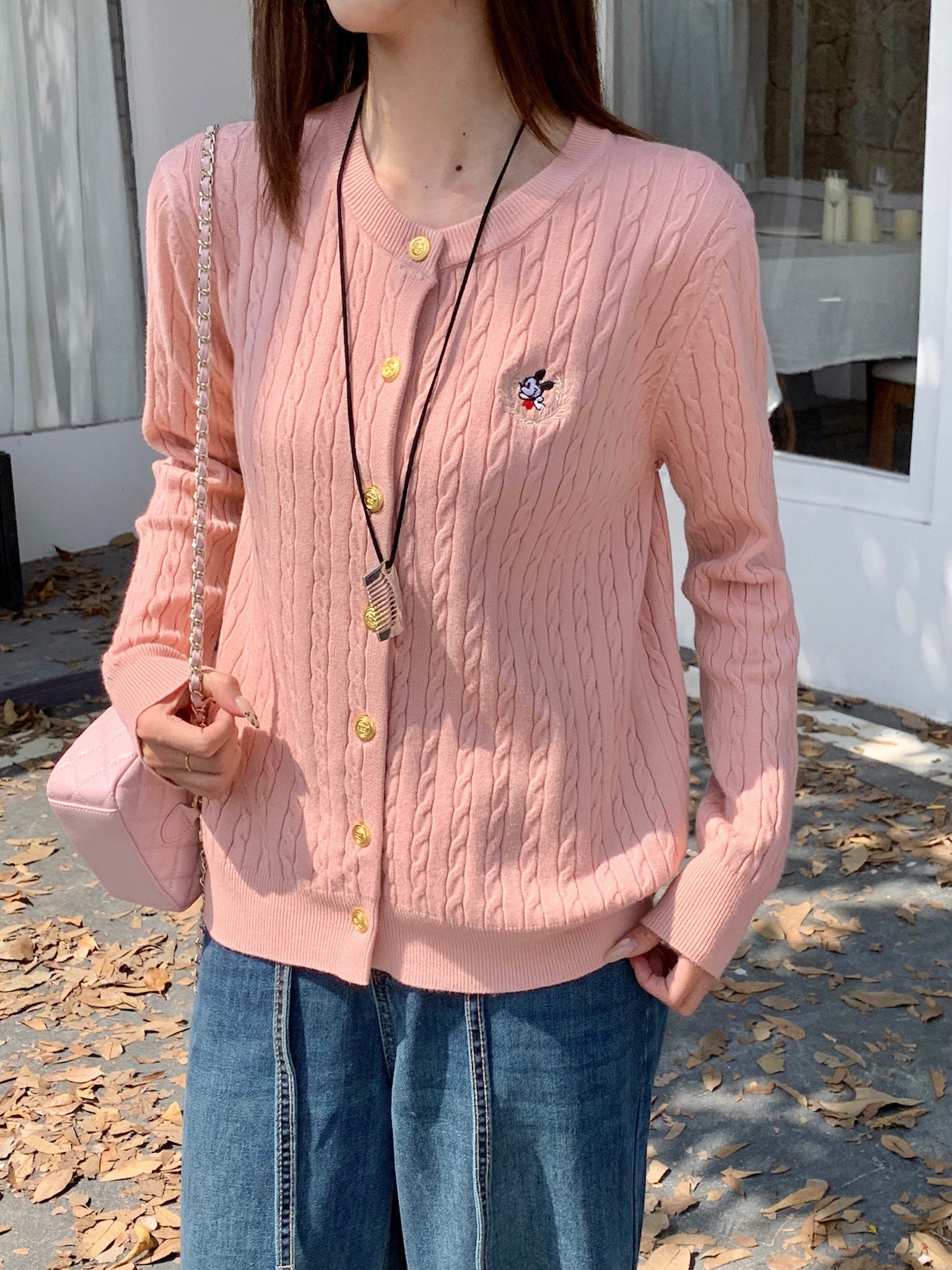 Mickey Knitted Cardigan