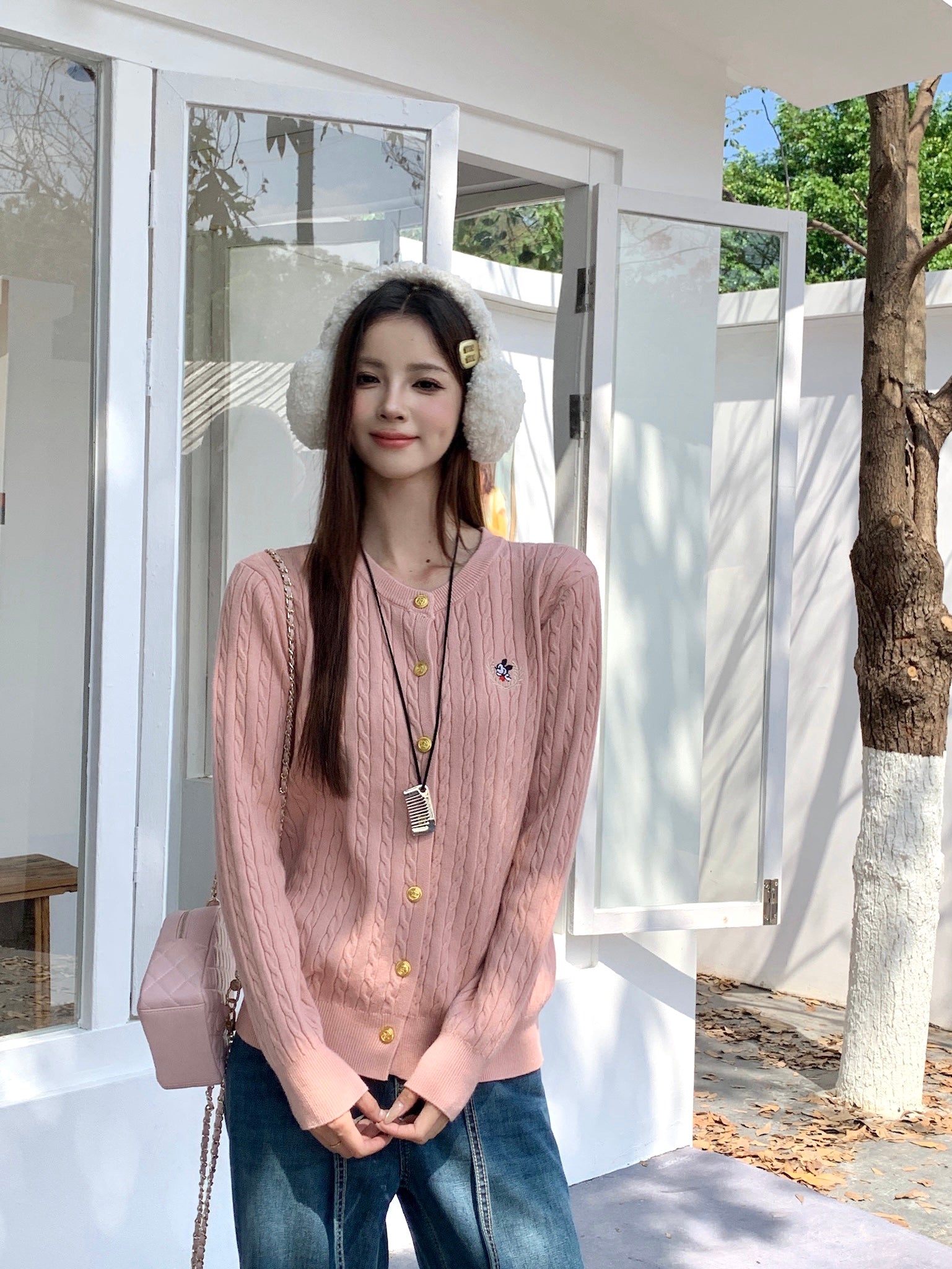 Mickey Knitted Cardigan