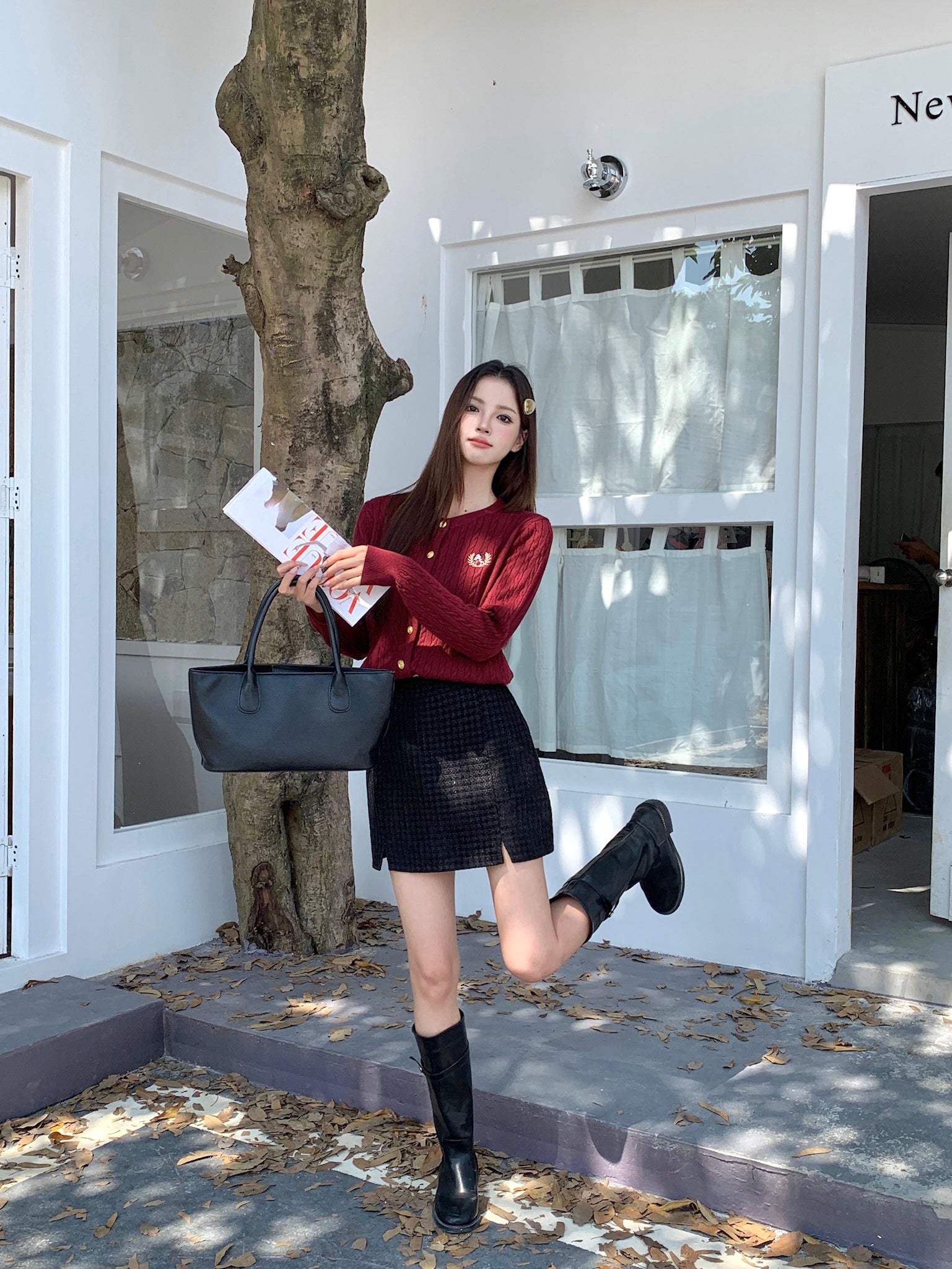 Mickey Knitted Cardigan