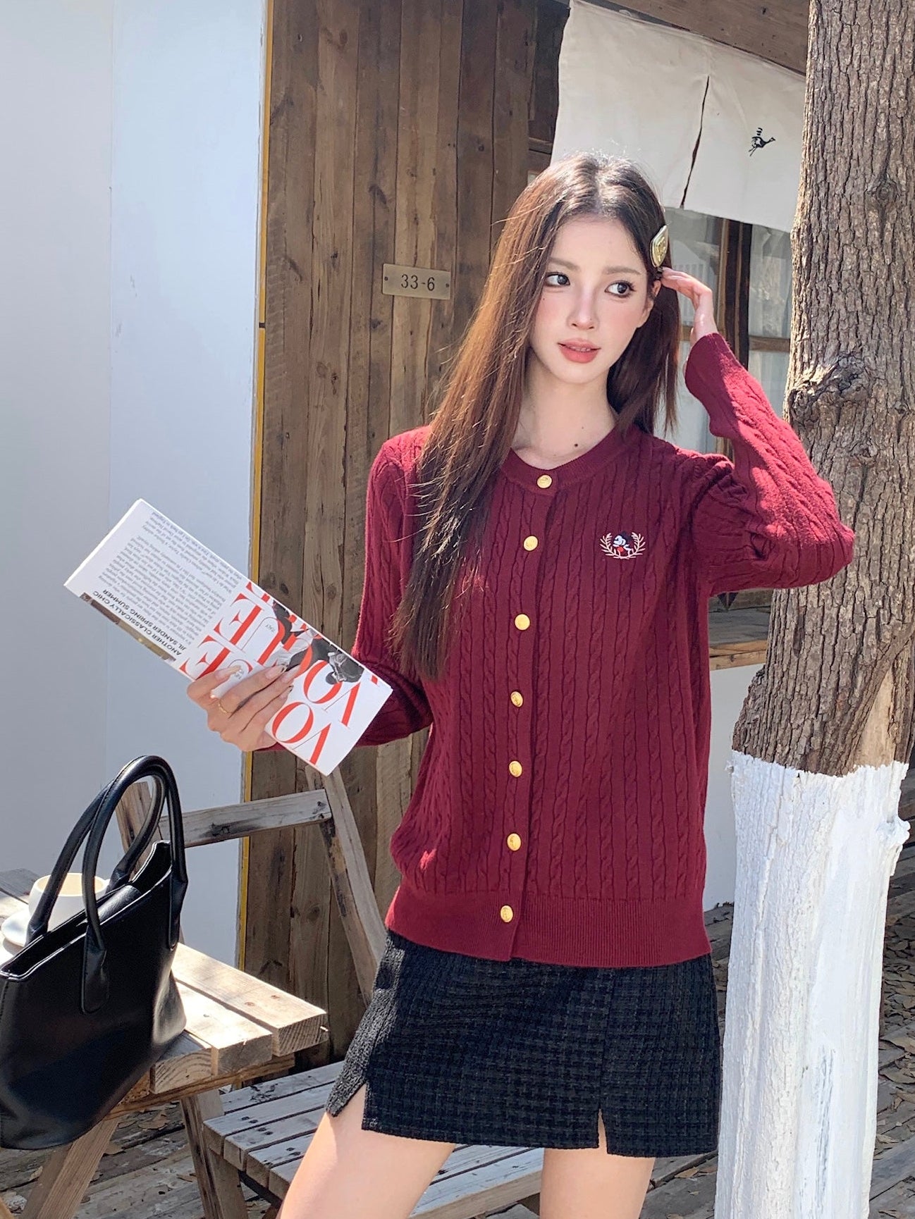 Mickey Knitted Cardigan