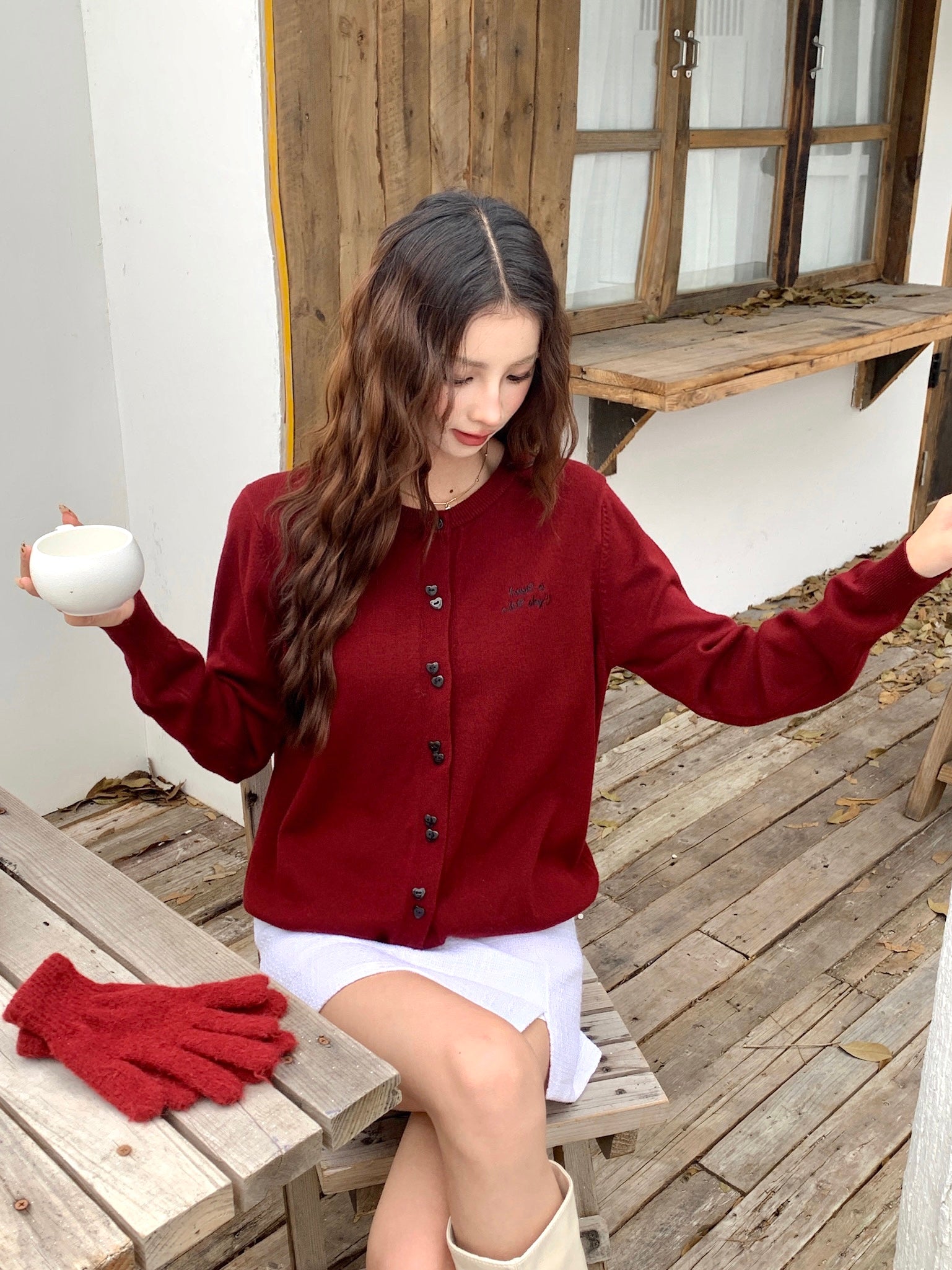 Cupid Knitted Cardigan