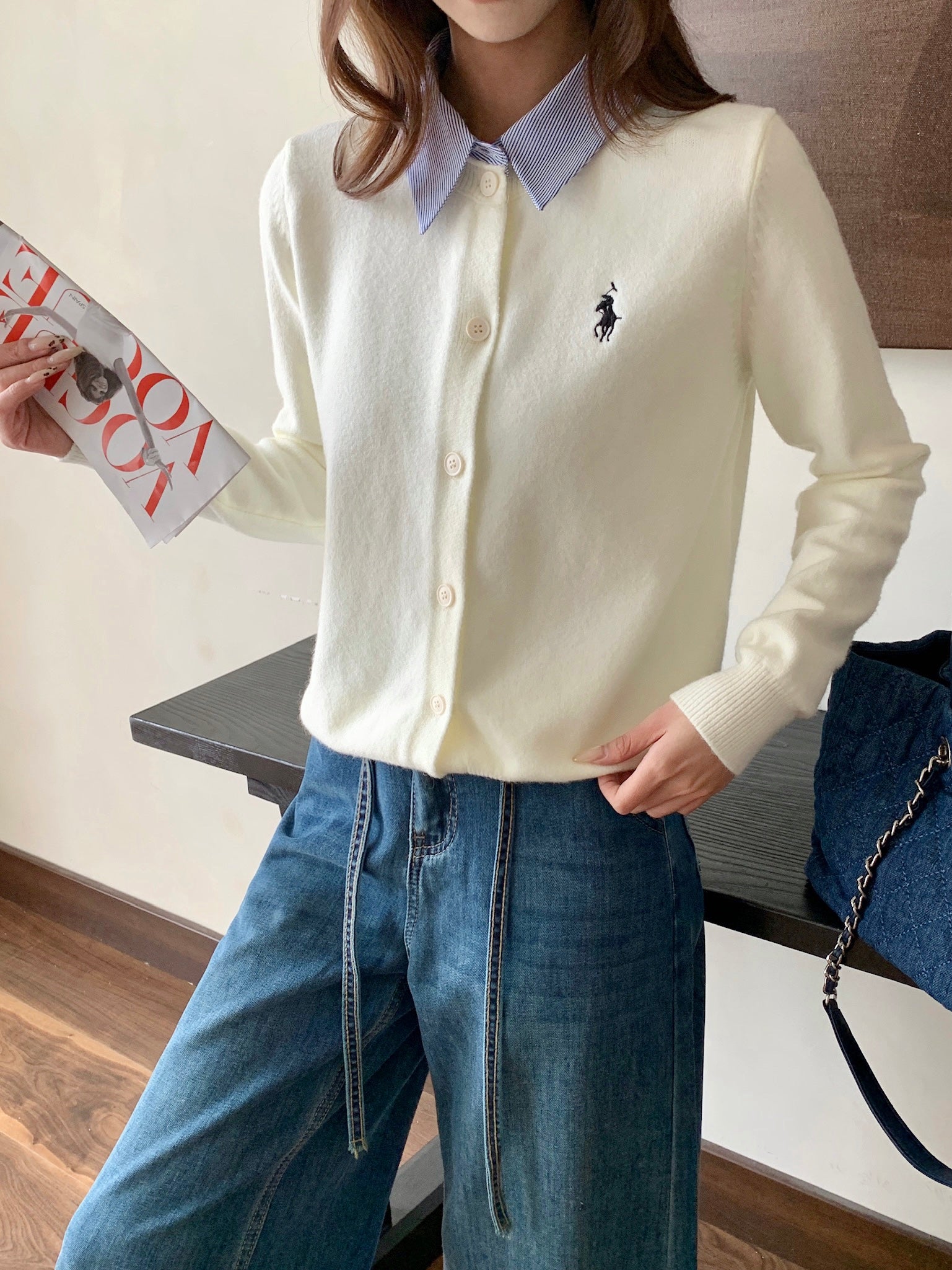 Mayor Layered Cardigan