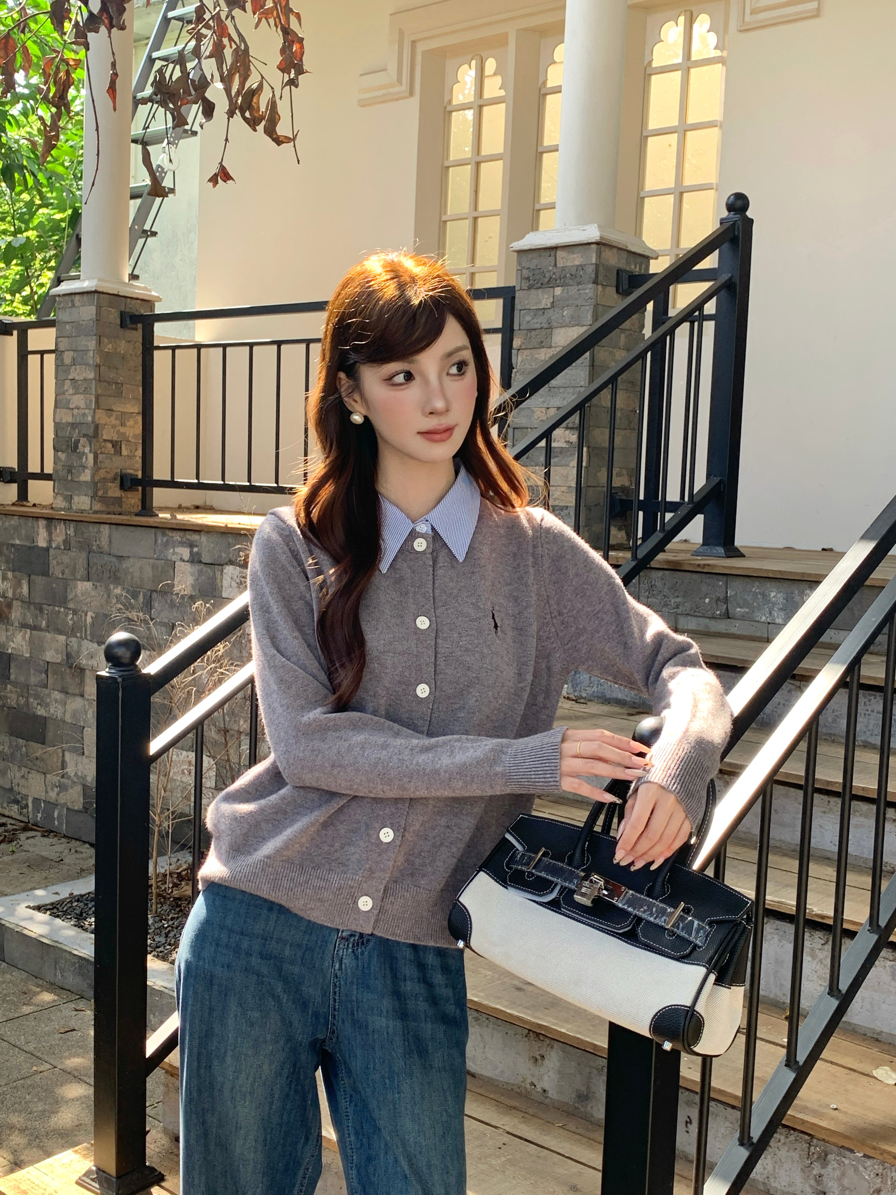 Mayor Layered Cardigan