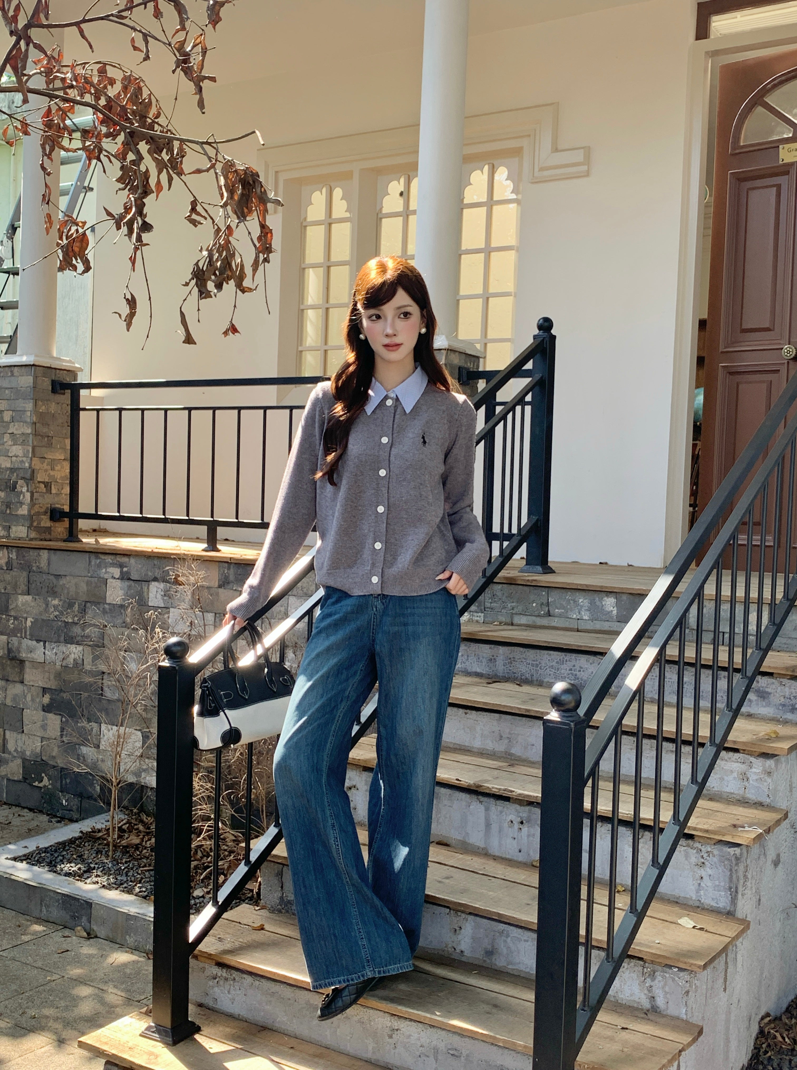 Mayor Layered Cardigan