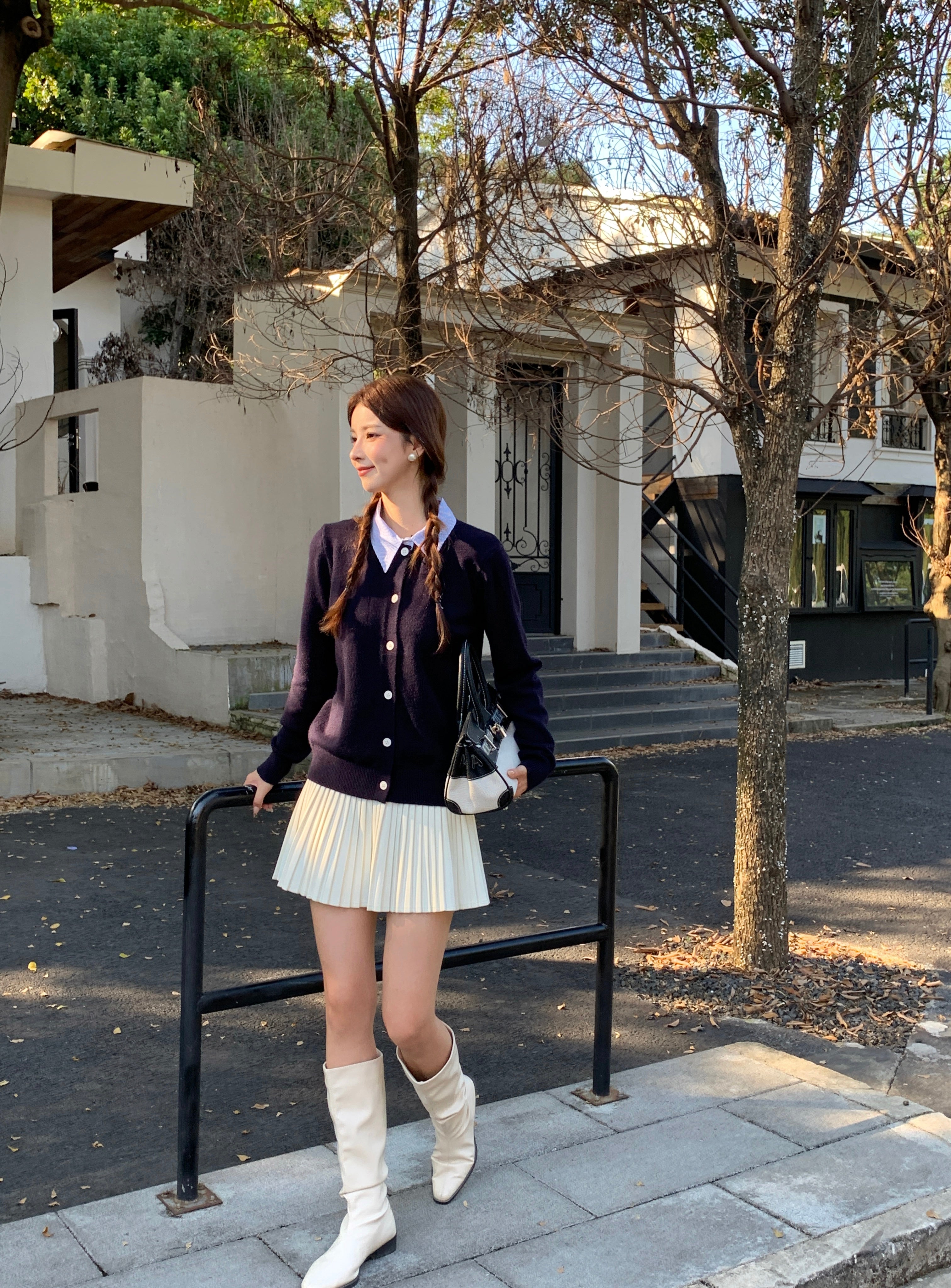 Mayor Layered Cardigan