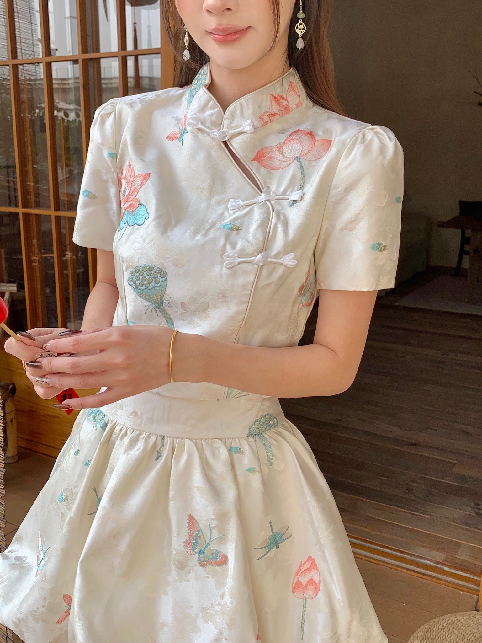 Xiang Ling Cheongsam Top
