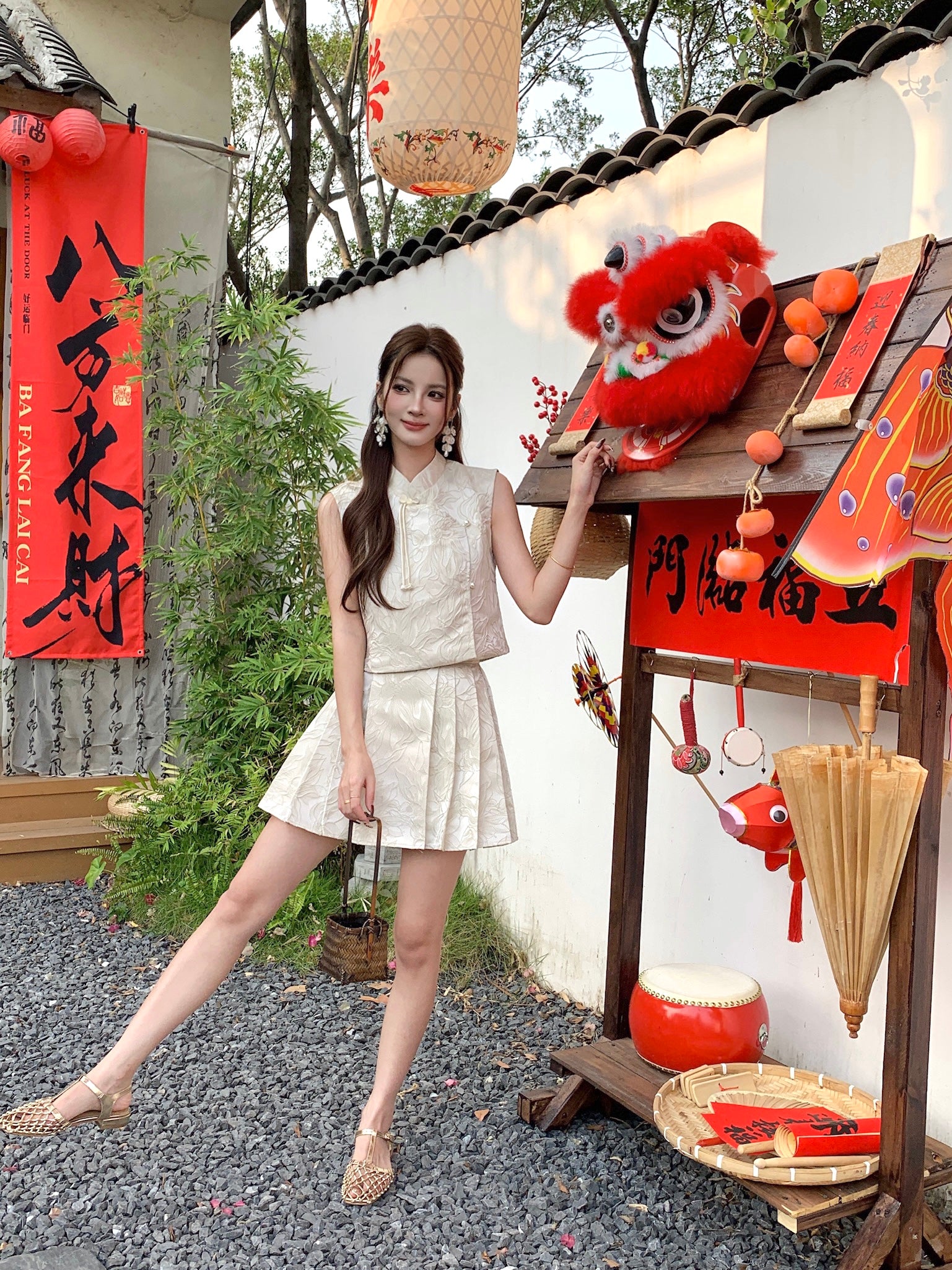 Shen He Cheongsam Skirt