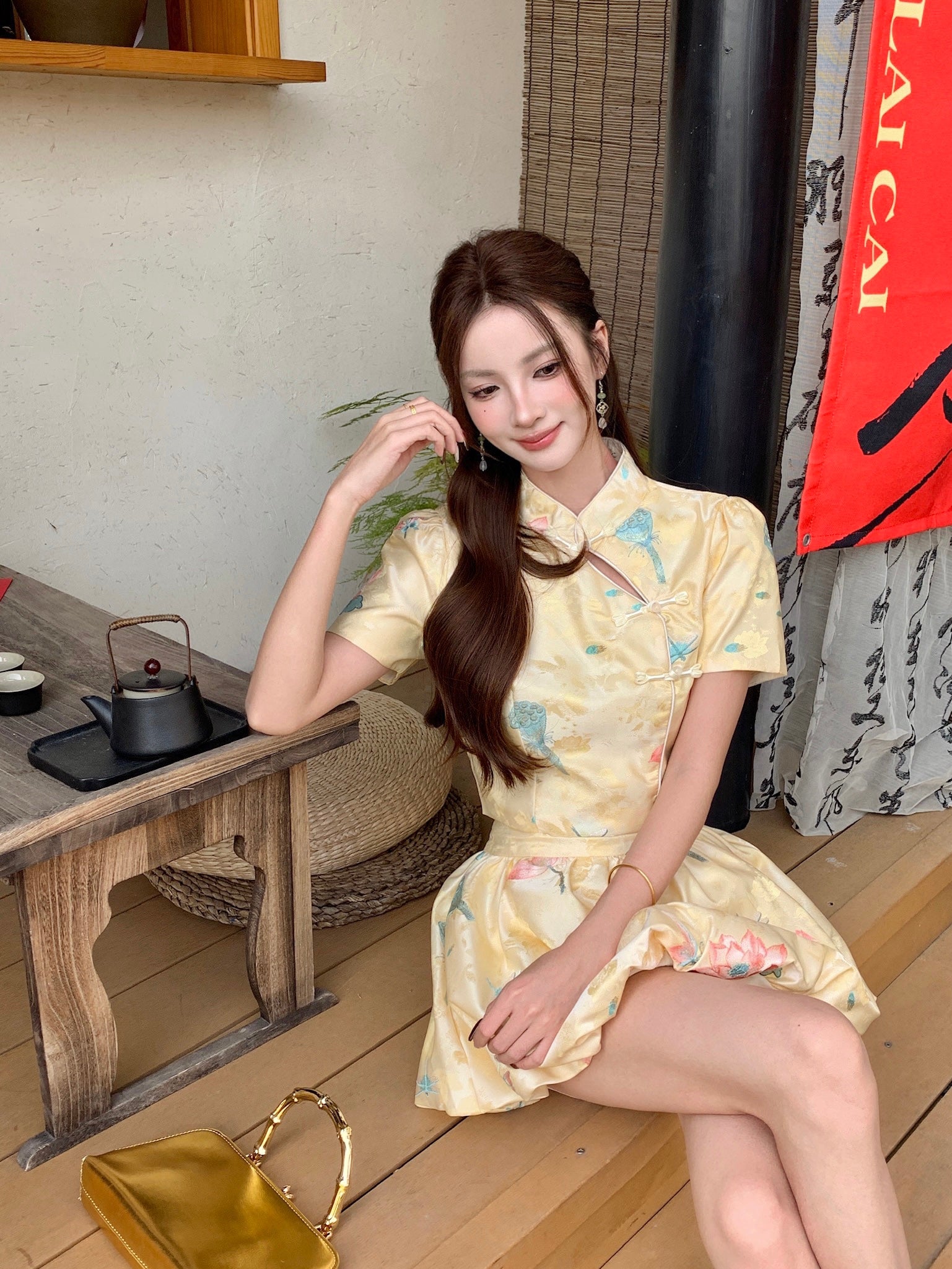 Xiang Ling Cheongsam Top