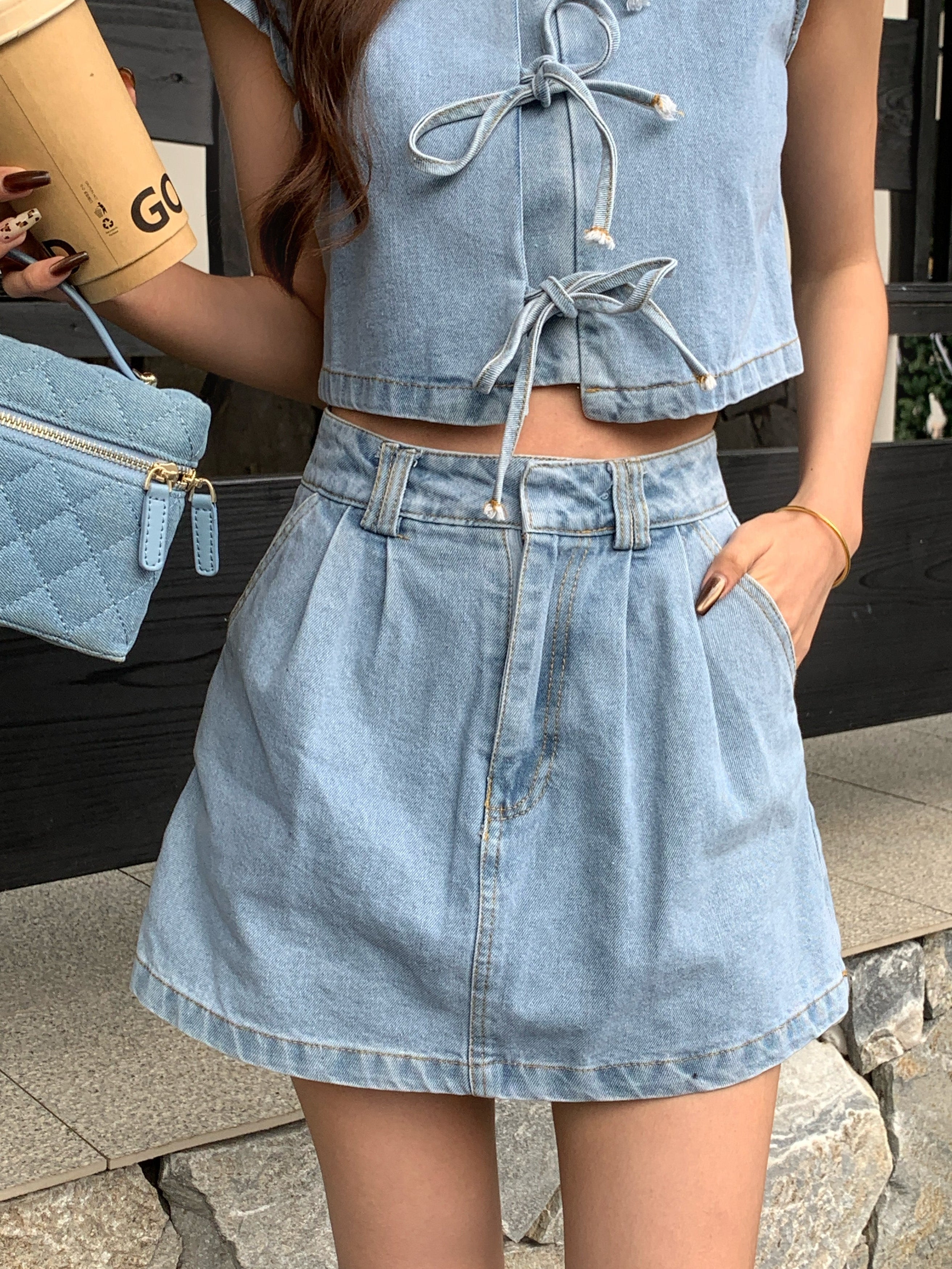 Sully Denim Skort