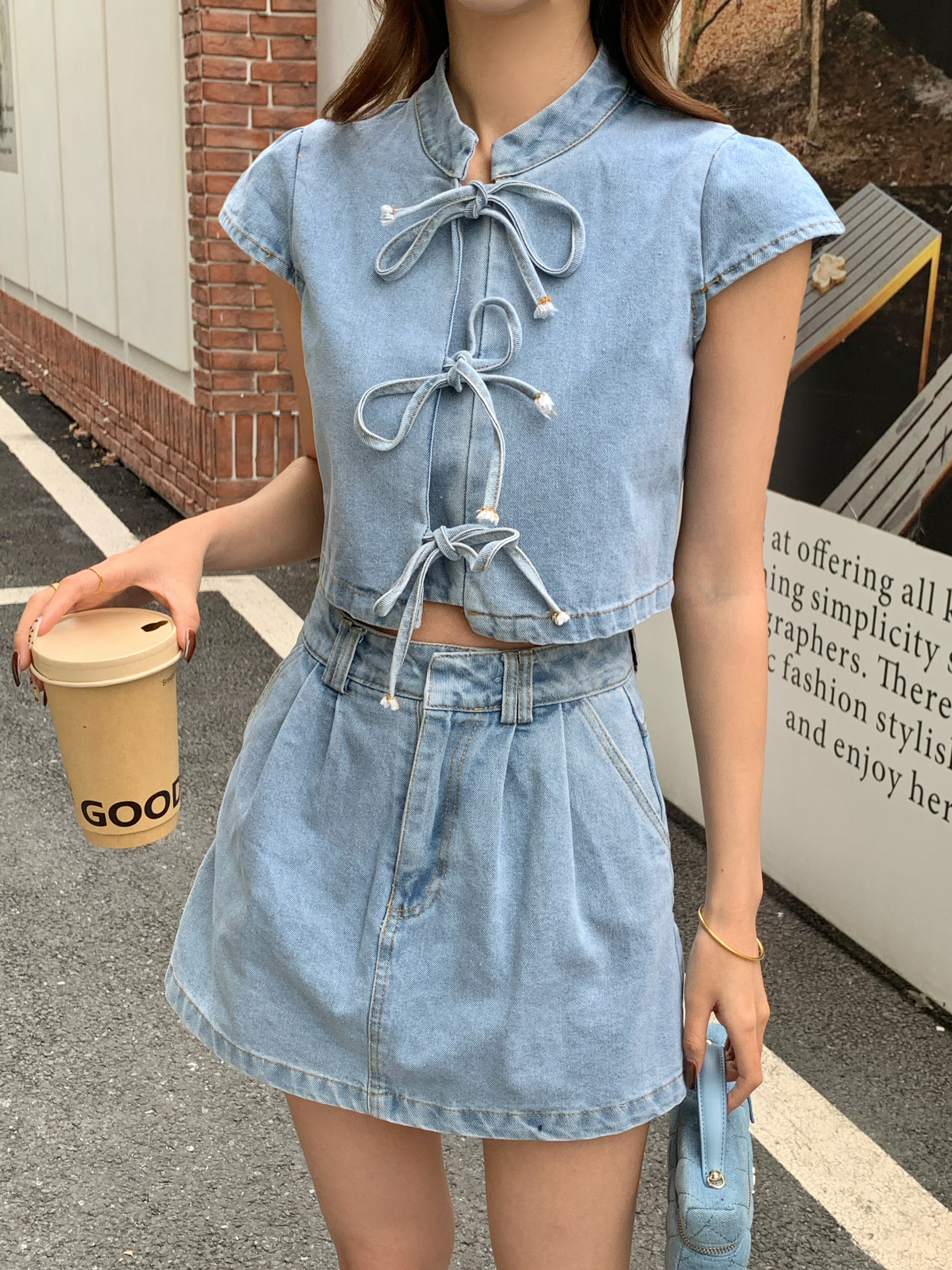 Sully Denim Skort