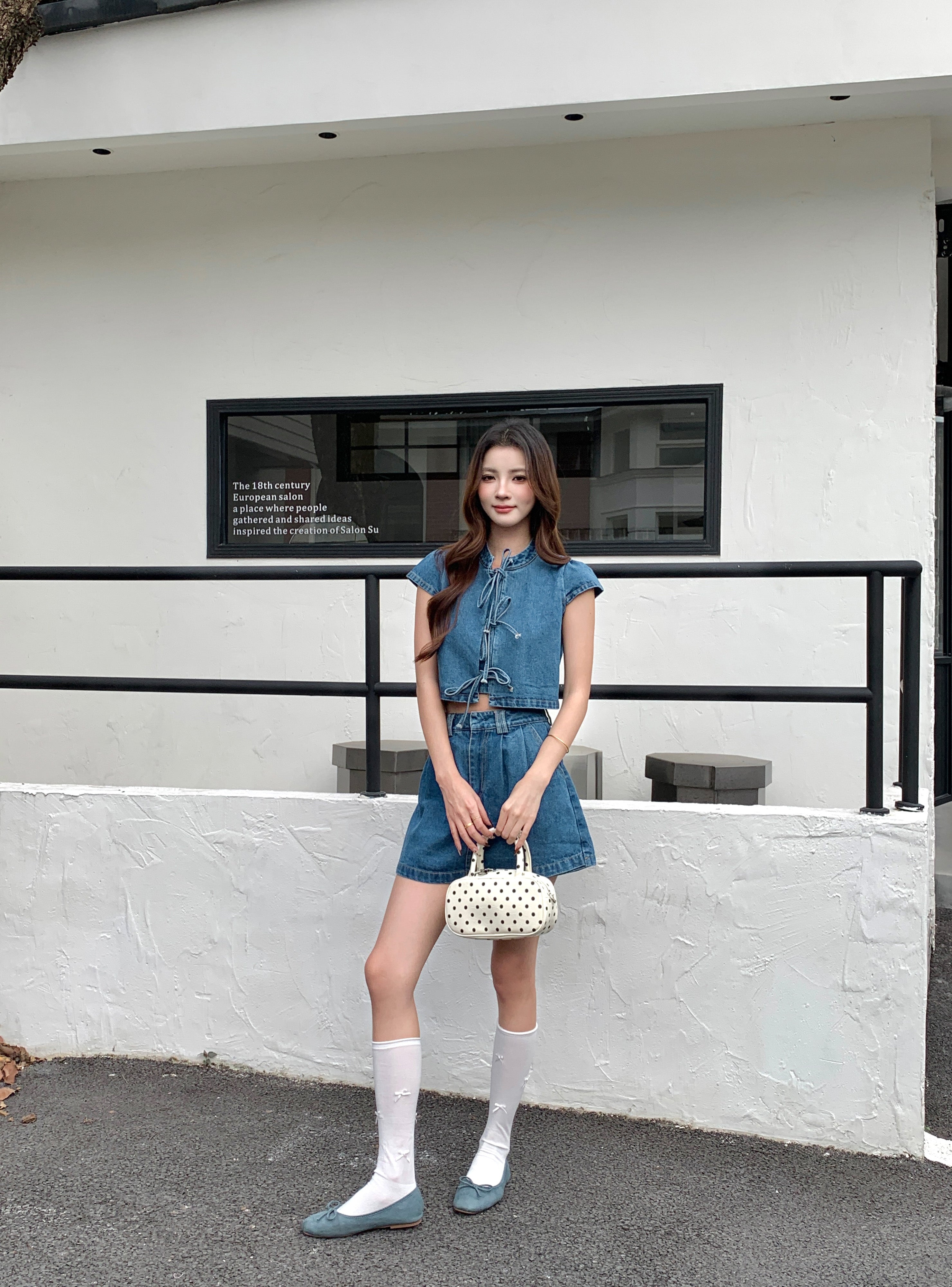 Sully Denim Top