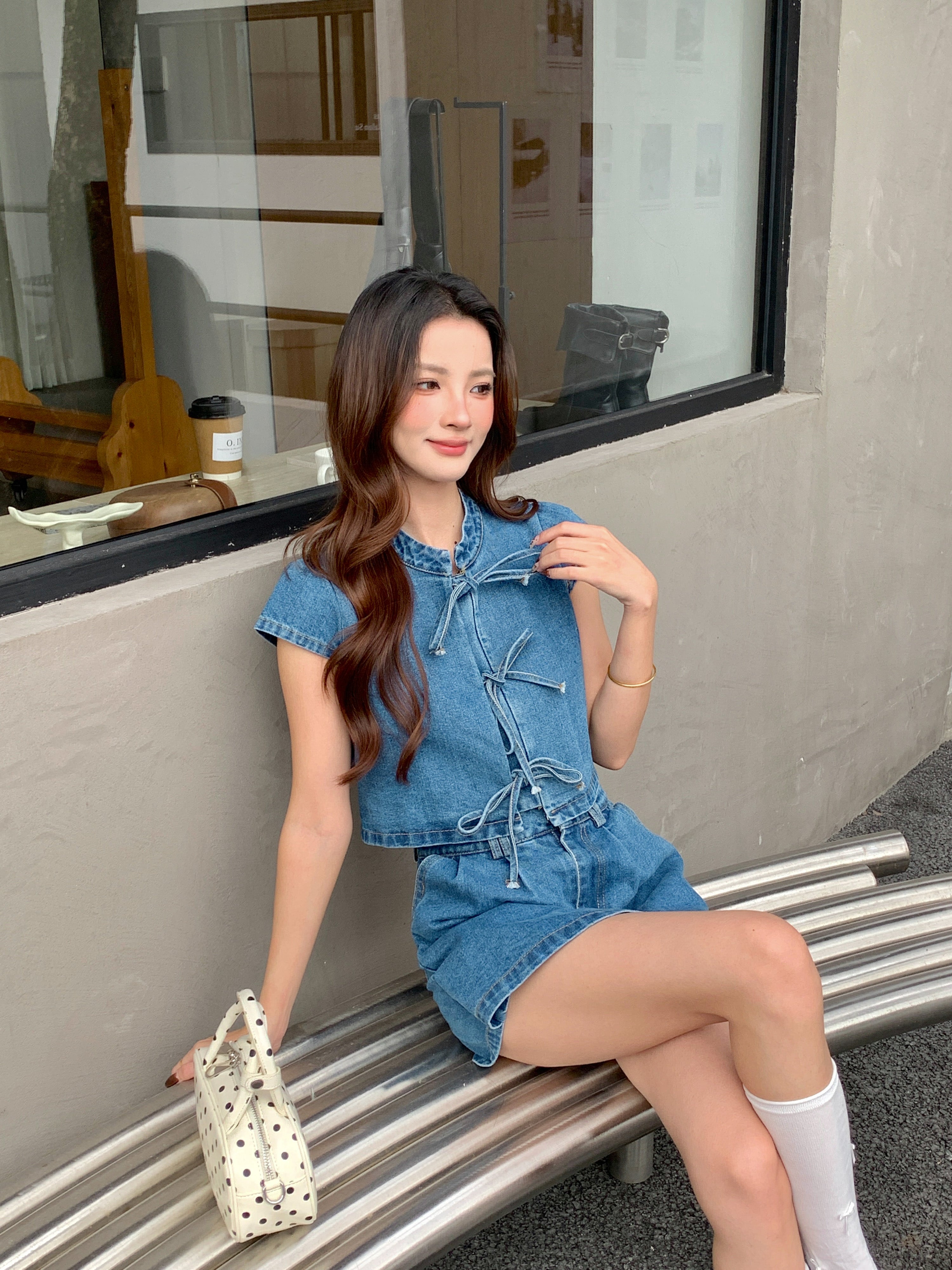 Sully Denim Top