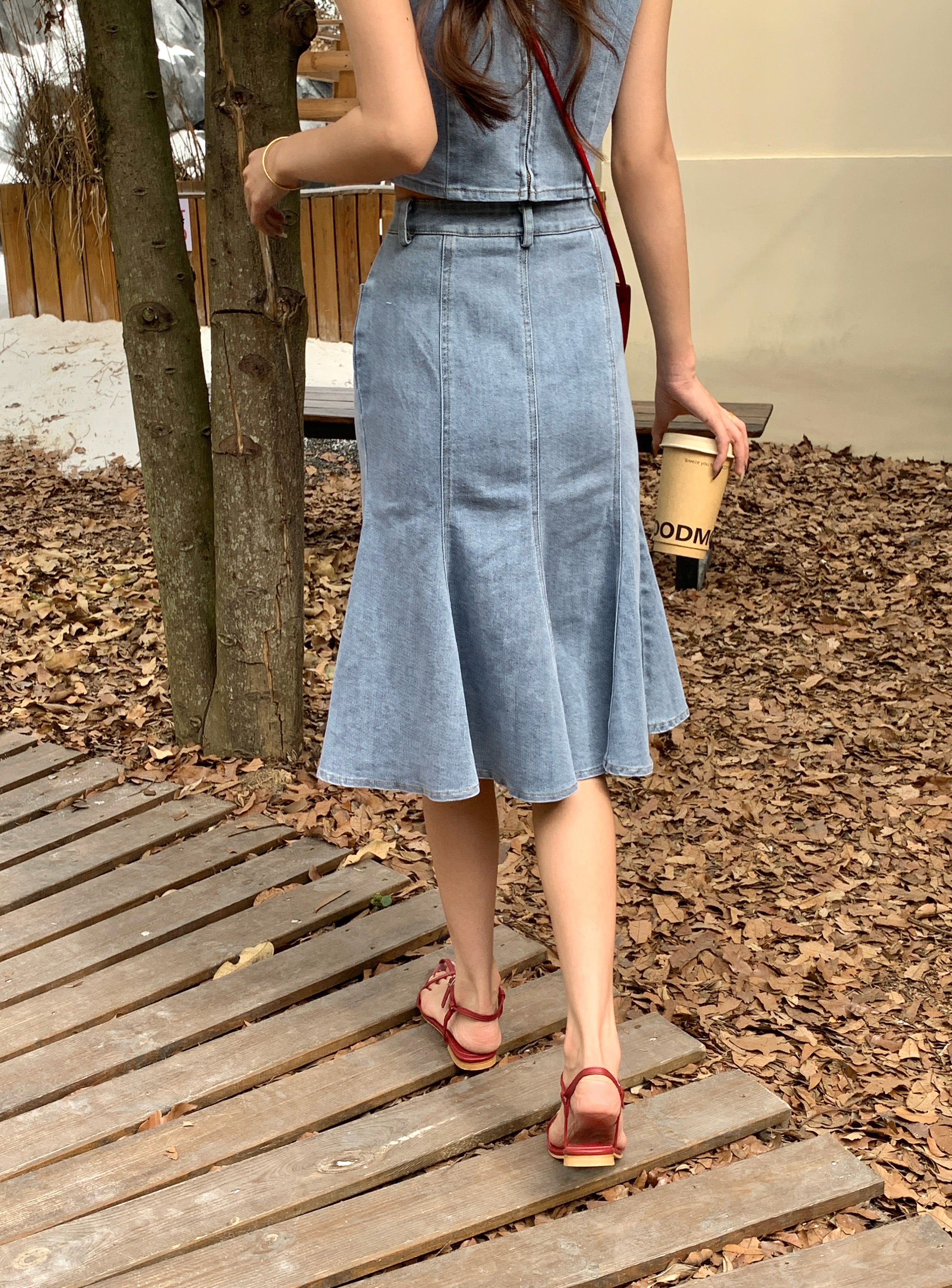 Raye Denim Skirt