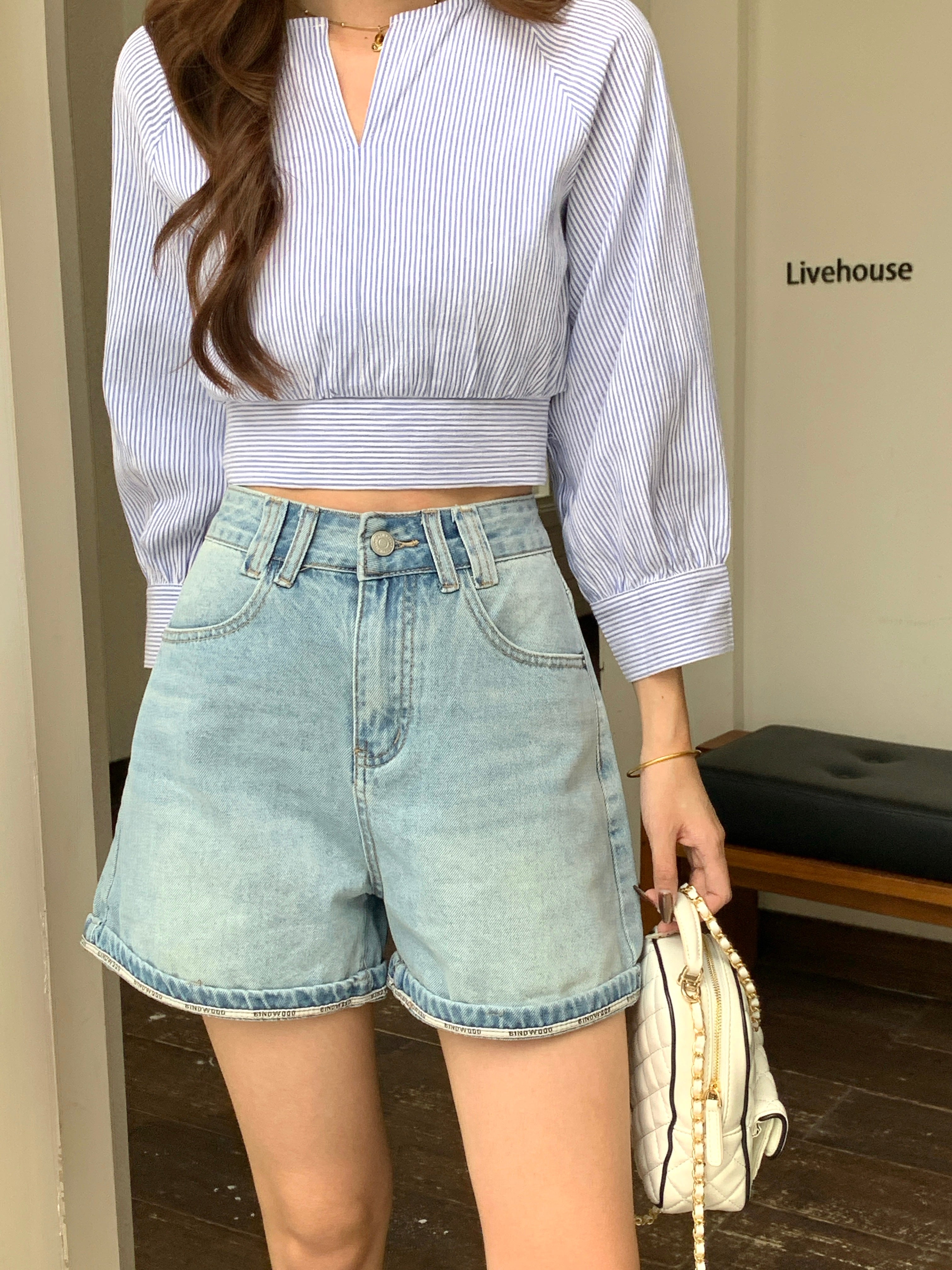 Kahyan Denim Shorts