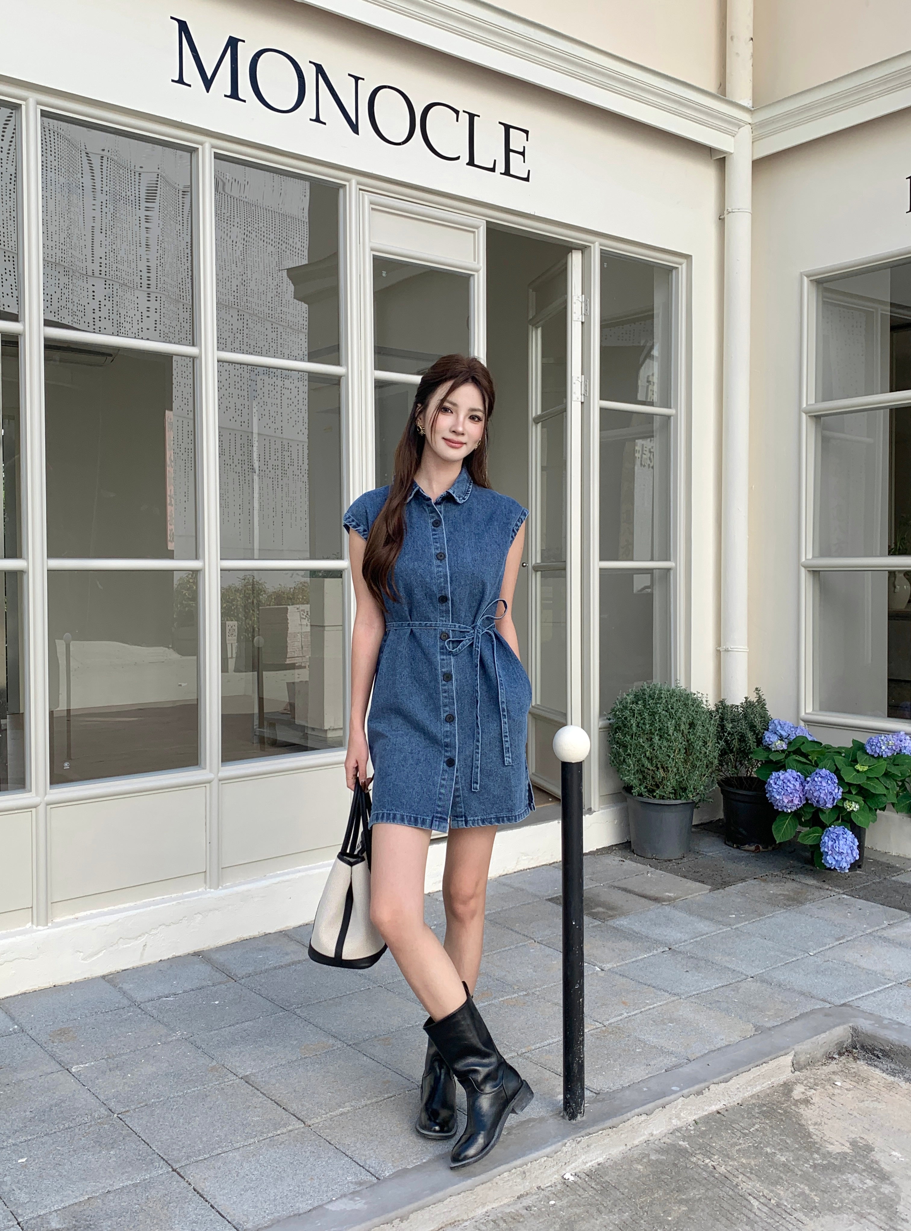 Max Denim Dress